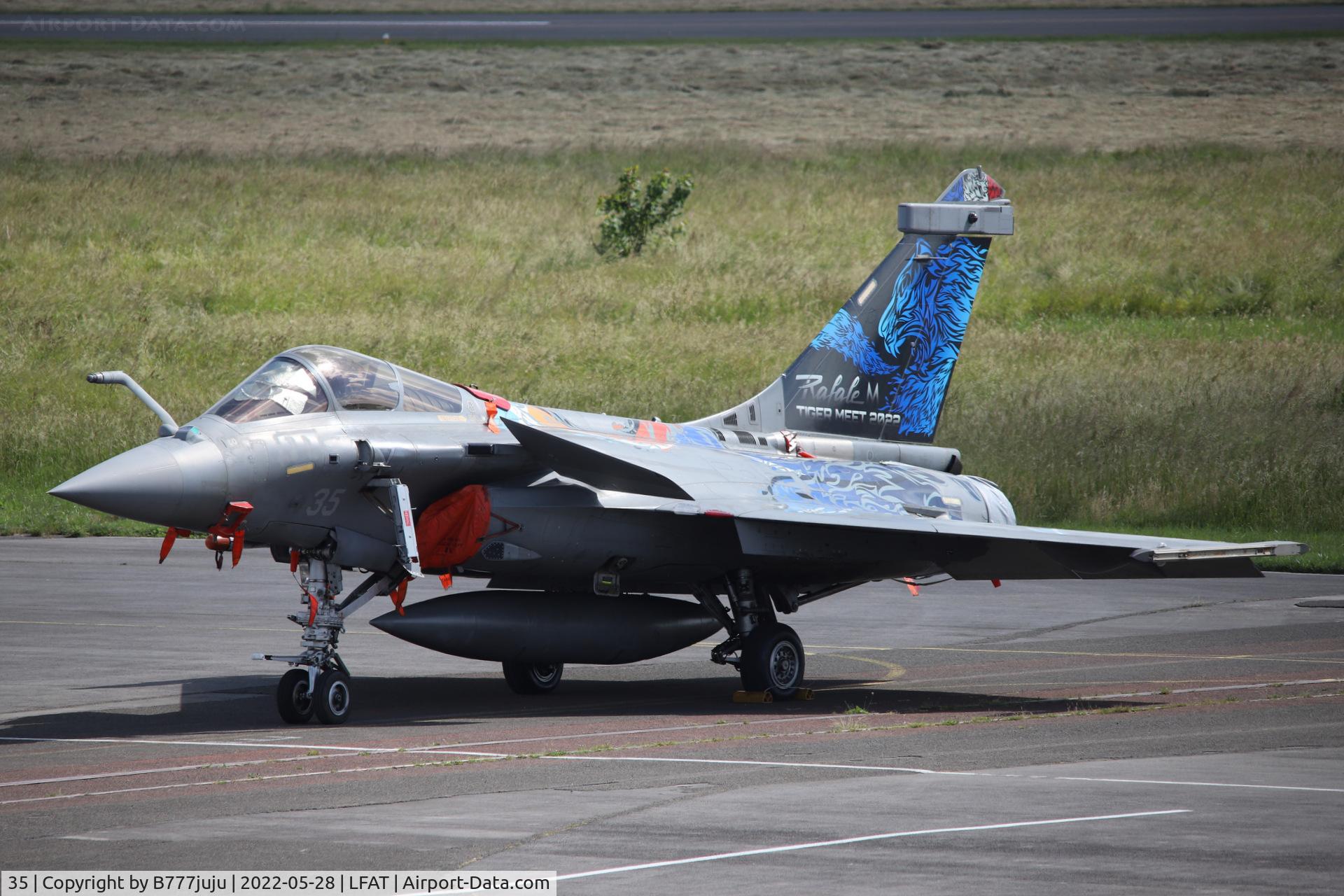 35, 2012 Dassault Rafale M C/N 35, at Le Touquet