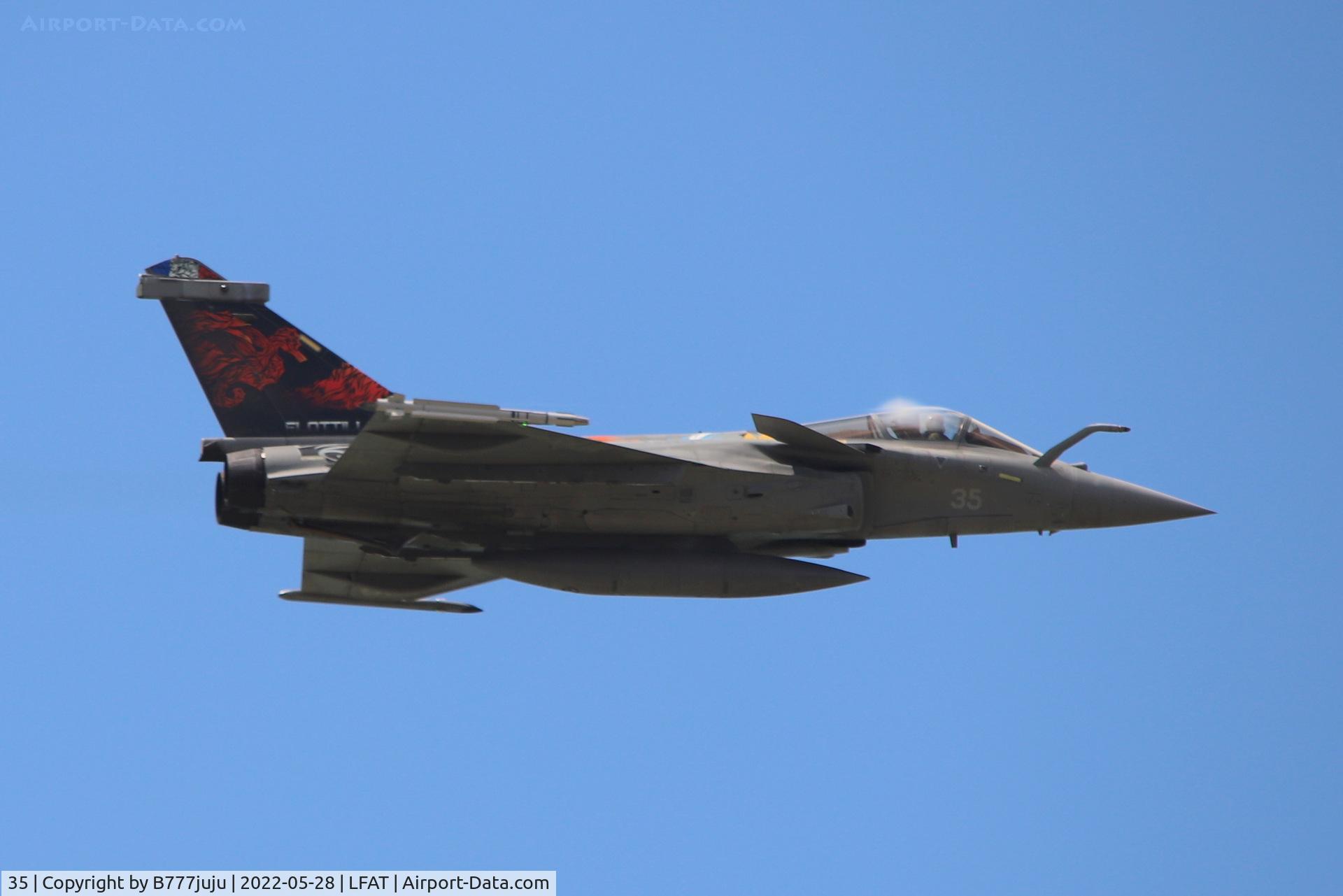 35, 2012 Dassault Rafale M C/N 35, at Le Touquet