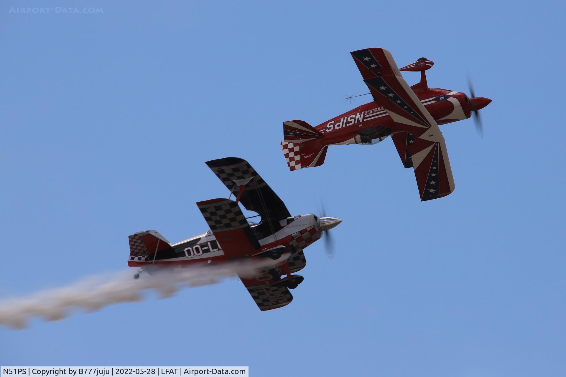 N51PS, 2008 Aviat Pitts S-2C Special C/N 6087, at Le Touquet