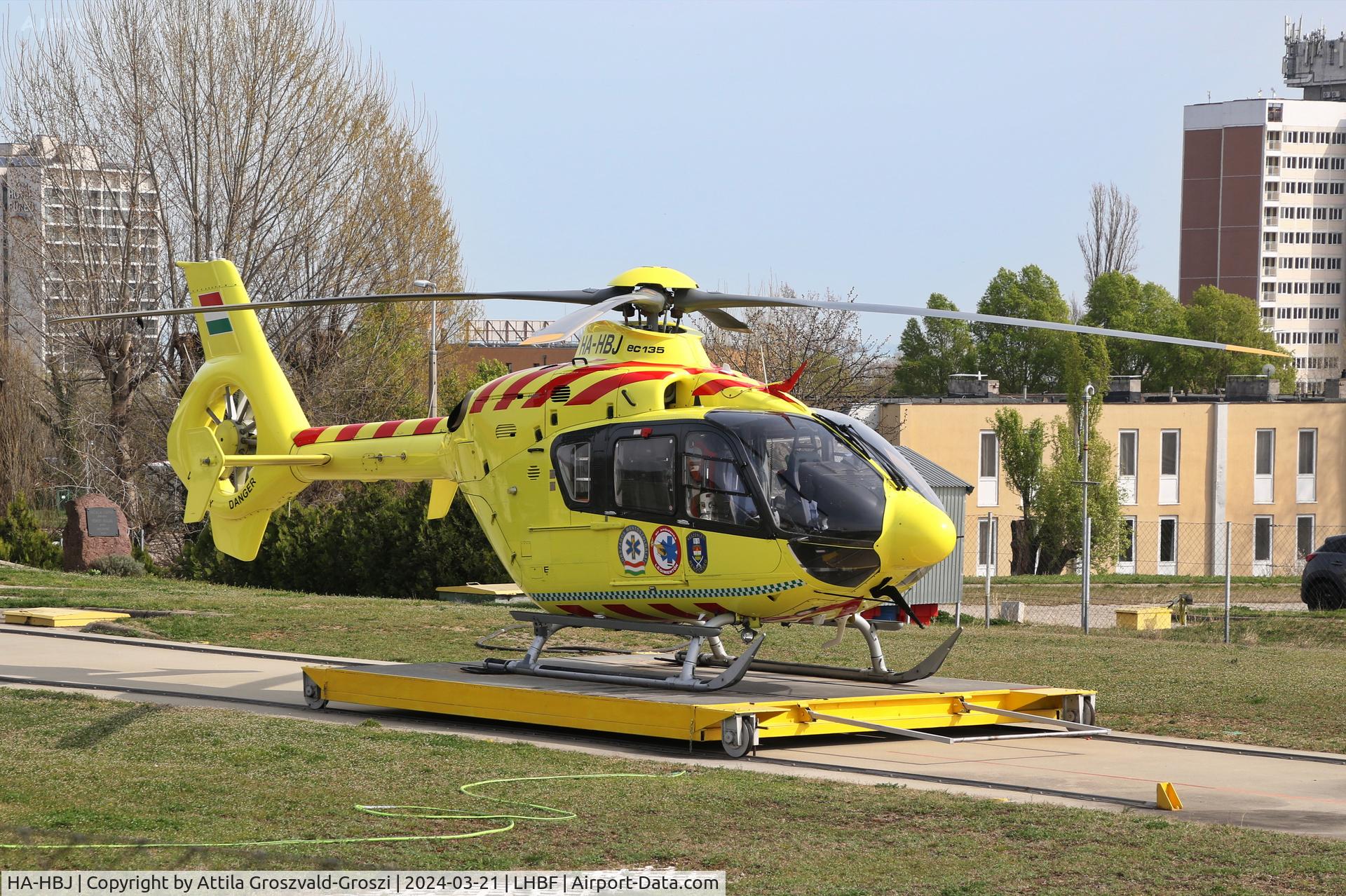 HA-HBJ, 2005 Eurocopter EC-135P-2 C/N 0390, LHBF - Balatonfüred Aerial Ambulance Base, Hungary
