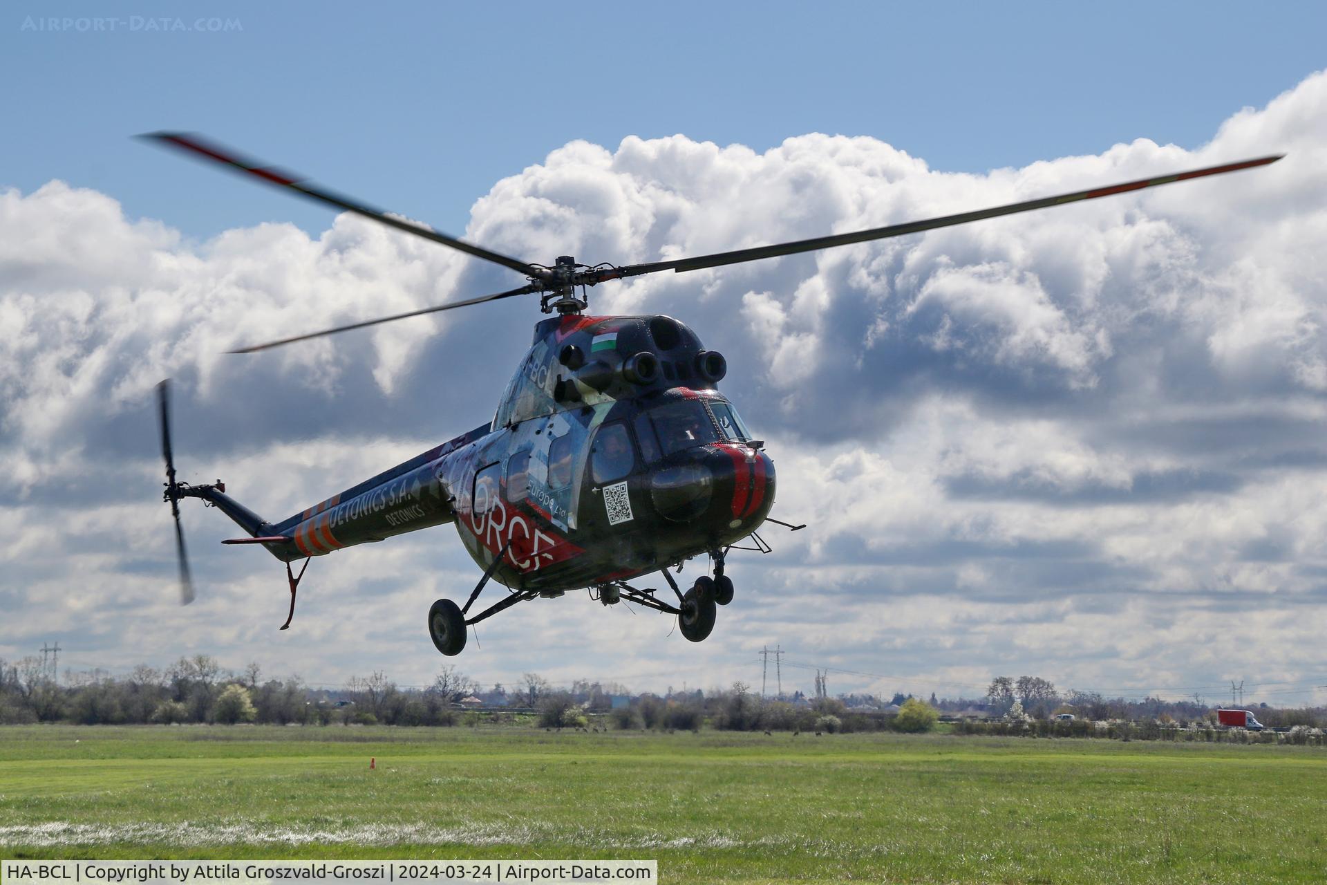 HA-BCL, 1974 Mil (PZL-Swidnik) Mi-2 C/N 563820114, Balatonfökajár Airport, Hungary