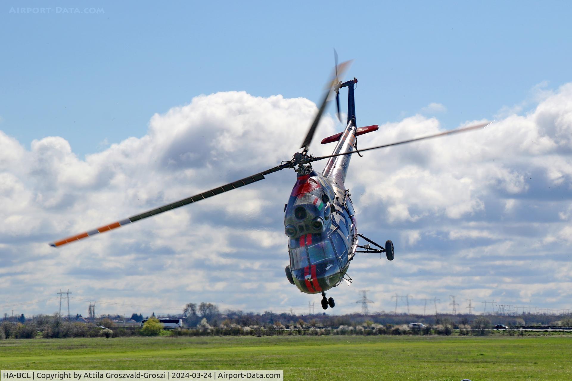 HA-BCL, 1974 Mil (PZL-Swidnik) Mi-2 C/N 563820114, Balatonfökajár Airport, Hungary