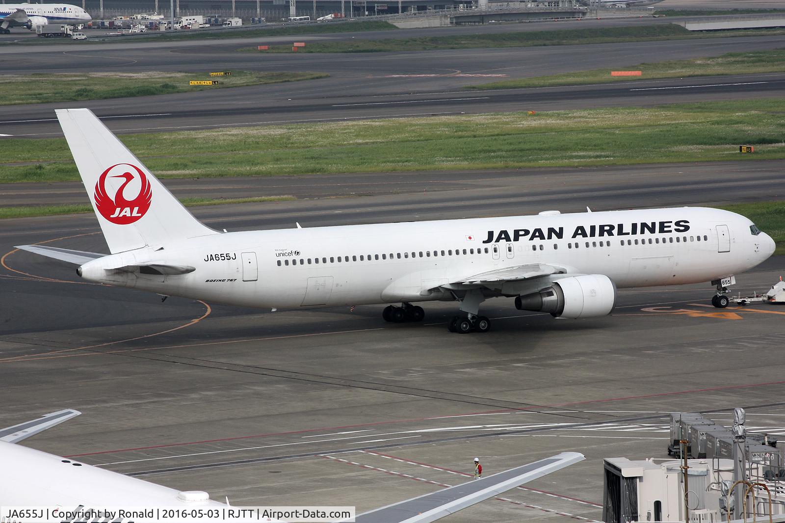 JA655J, 2011 Boeing 767-346/ER C/N 40367, at hnd
