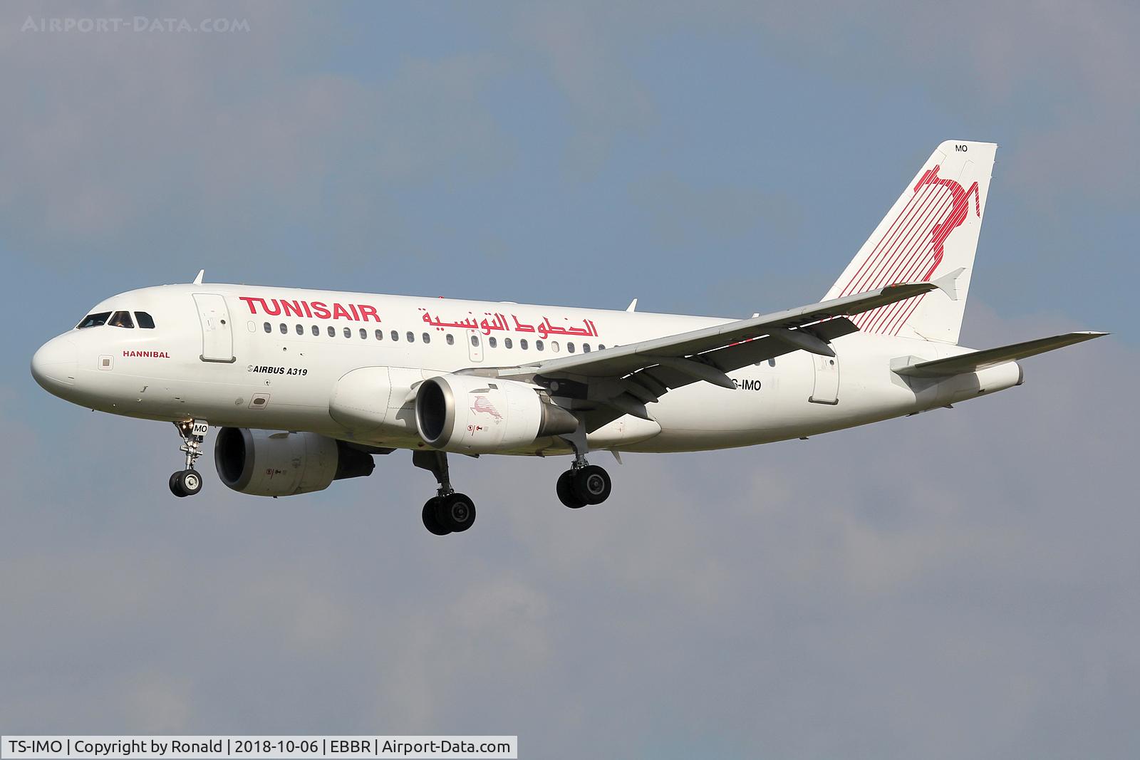 TS-IMO, 2001 Airbus A319-114 C/N 1479, at ebbr
