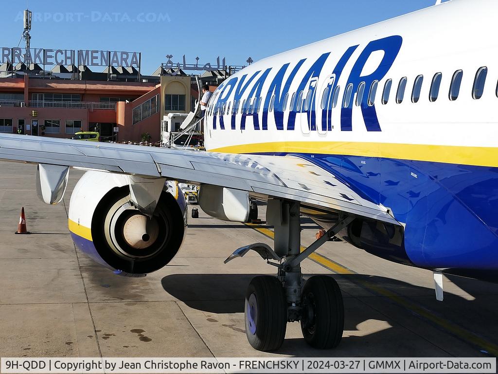 9H-QDD, 2016 Boeing 737-8AS C/N 44753, Marrakesh (RAK)	Bordeaux (BOD)	FR61