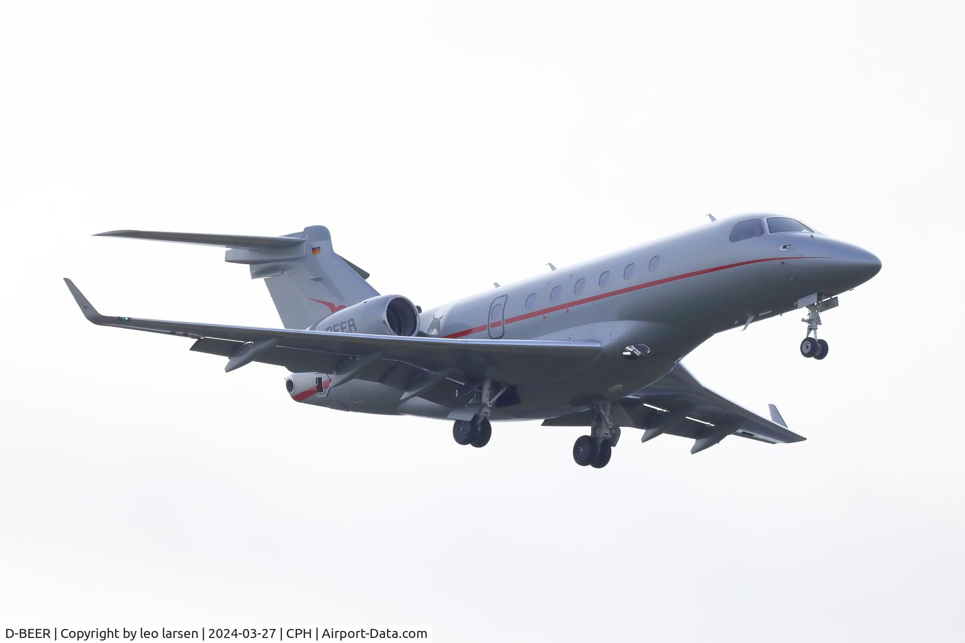 D-BEER, 2016 Embraer EMB-550 Legacy 500 C/N 55000056, C openhagen 27.3.2024