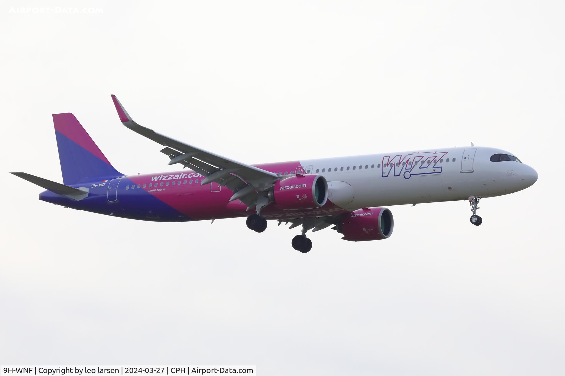 9H-WNF, 2024 Airbus A321-271NX C/N 11648, Copenhagen 27.3.2024