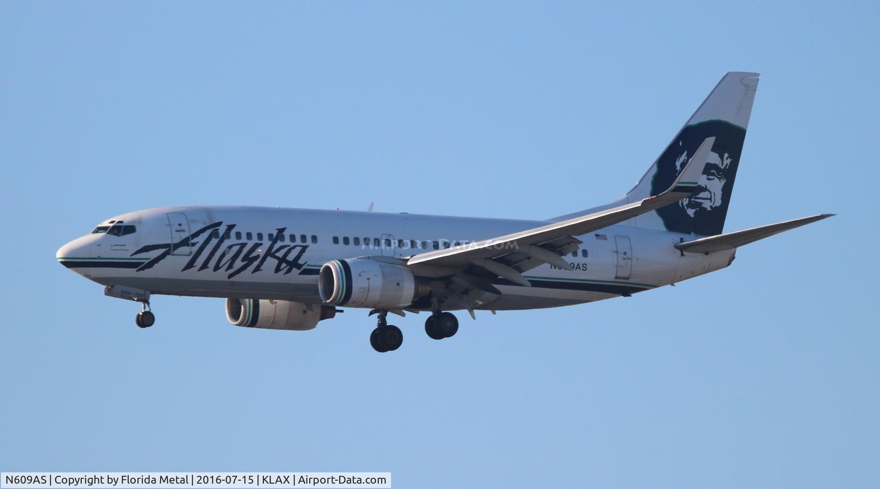 N609AS, 1999 Boeing 737-790 C/N 29752, ASA 737 zx OAK-LAX
