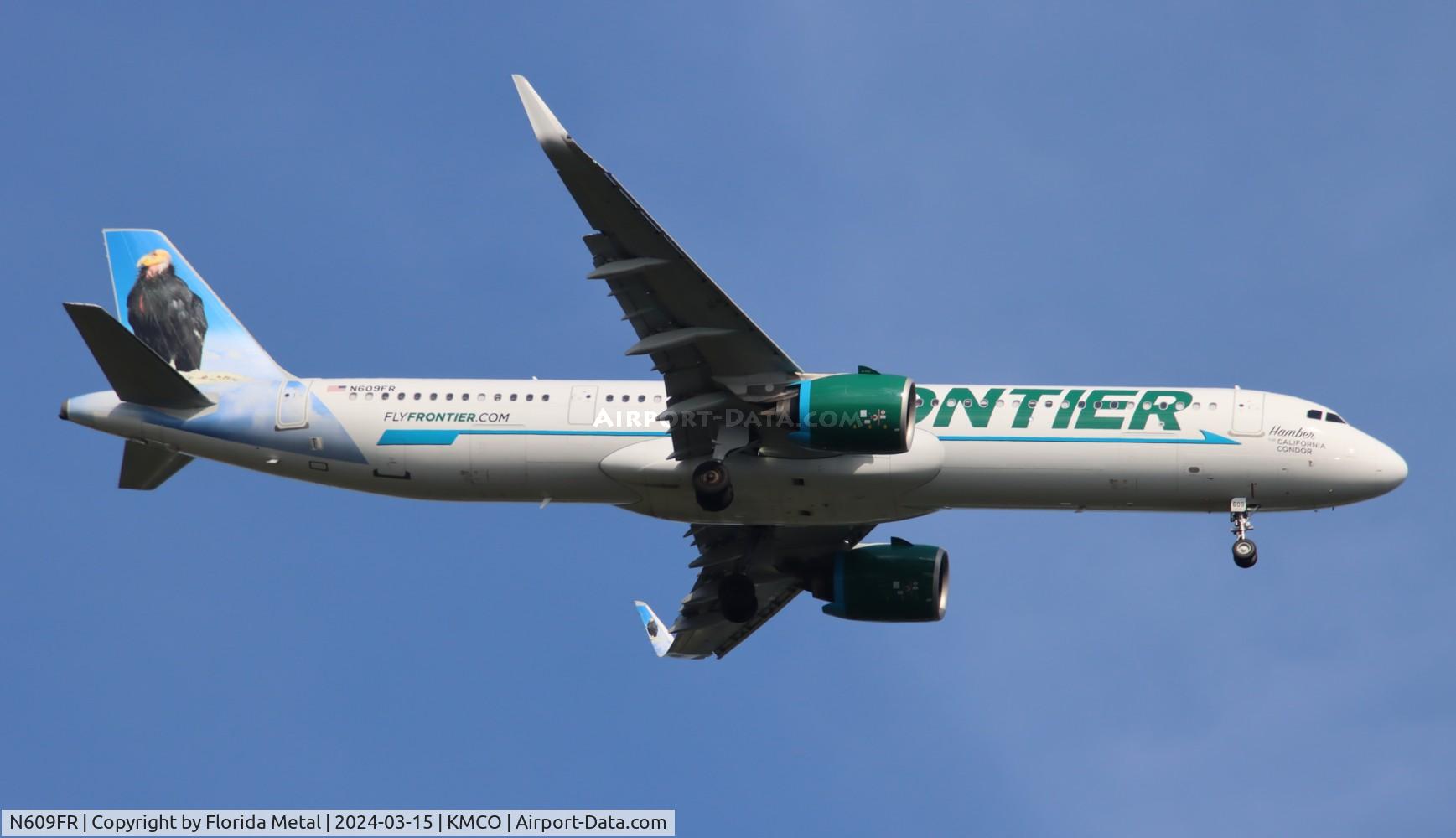 N609FR, 2023 Airbus A321-271NX C/N 11149, FFT A321N Hamber zx STL-MCO