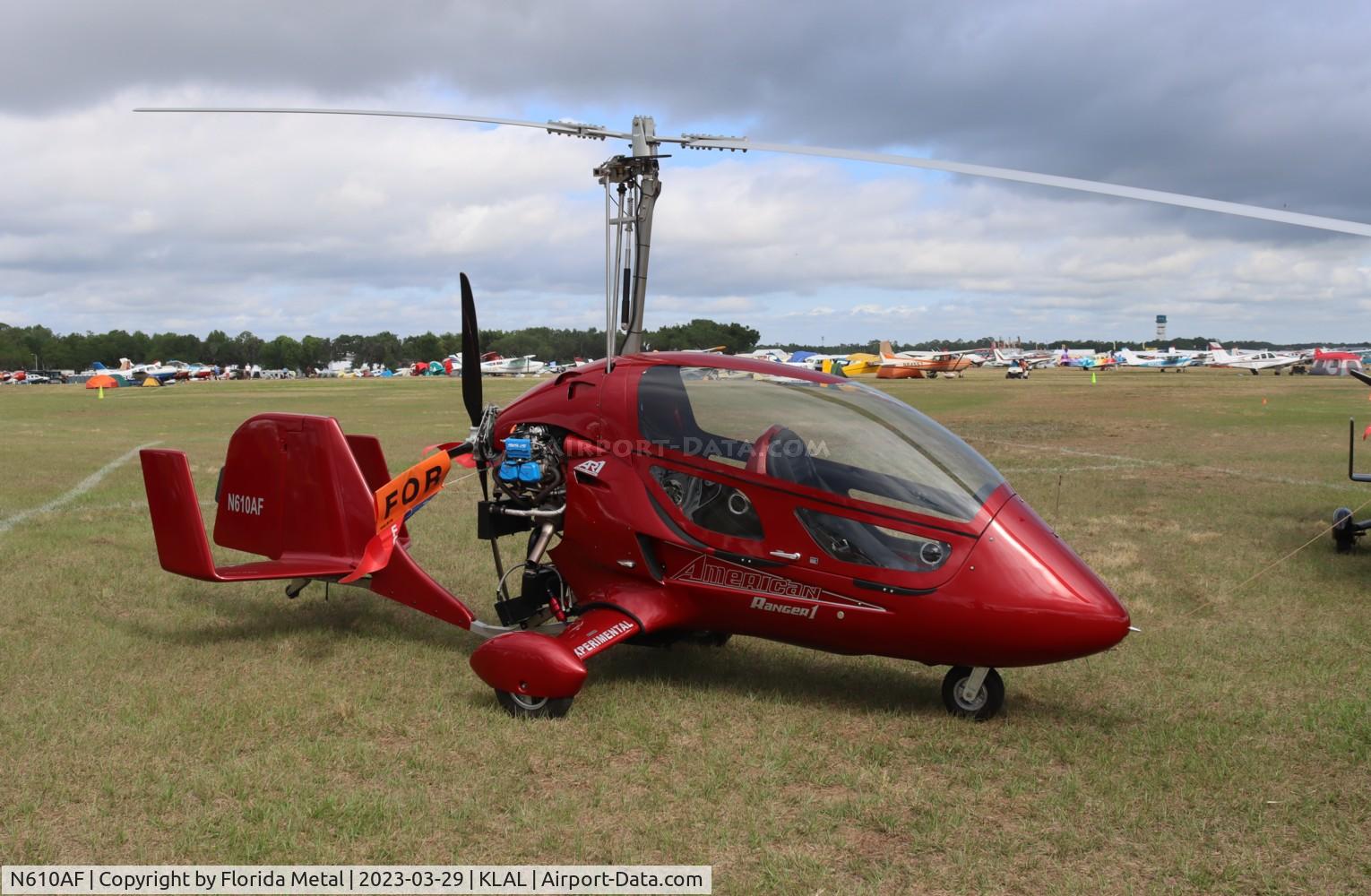 N610AF, 2021 American Ranger AR-1 C/N 0050, Gyro AR-1 zx