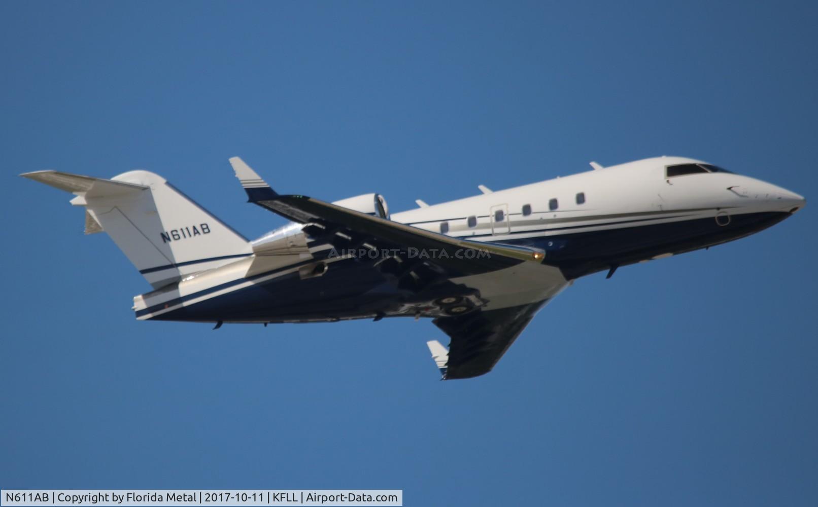 N611AB, 1997 Canadair Challenger 604 (CL-600-2B16) C/N 5324, Challenger 604 zx
