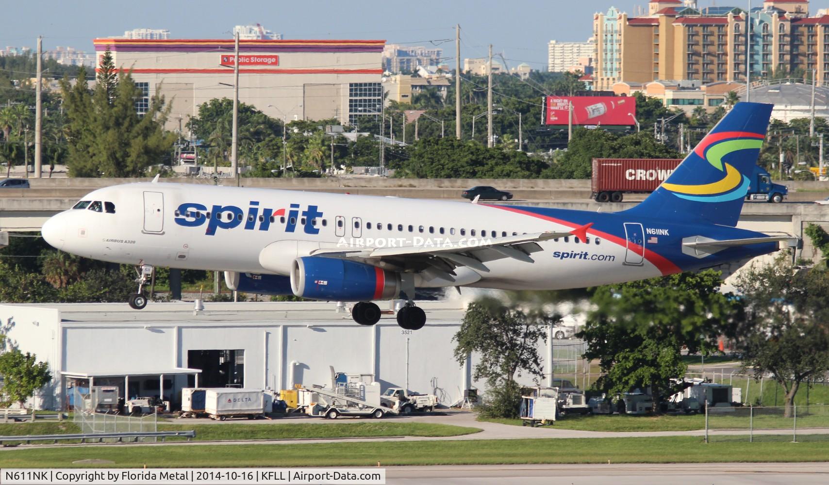 N611NK, 2011 Airbus A320-232 C/N 4996, NKS A320 blue/white zx