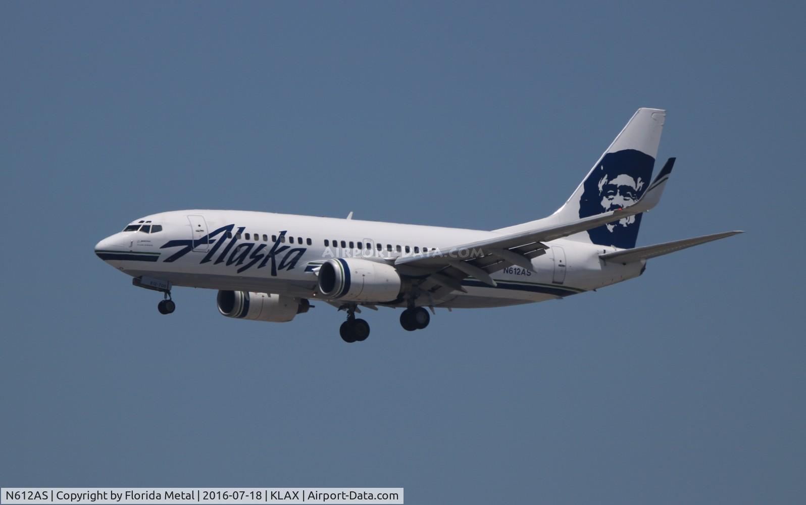N612AS, 1999 Boeing 737-790 C/N 30162, ASA 737 zx SEA-LAX