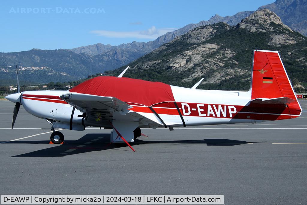 D-EAWP, Mooney M20K Model 231 C/N 25-0605, Parked