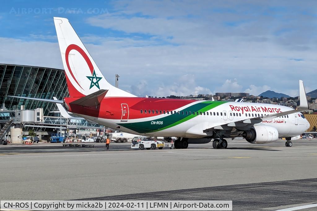 CN-ROS, 2008 Boeing 737-8B6 C/N 37718, Taxiing