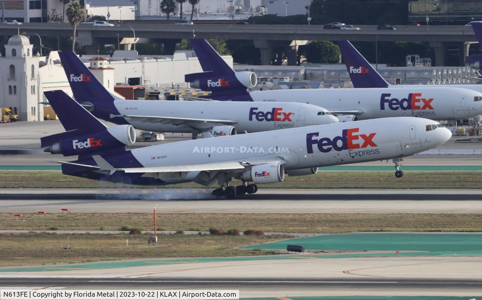 N613FE, 1996 McDonnell Douglas MD-11F C/N 48749, FDX MD-11F zx MEM-LAX