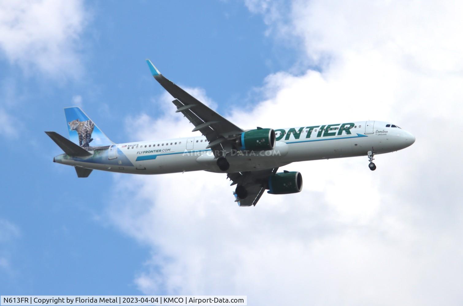 N613FR, 2023 Airbus A321-271NX C/N 11247, FFT A321N Sombra zx SJU-MCO