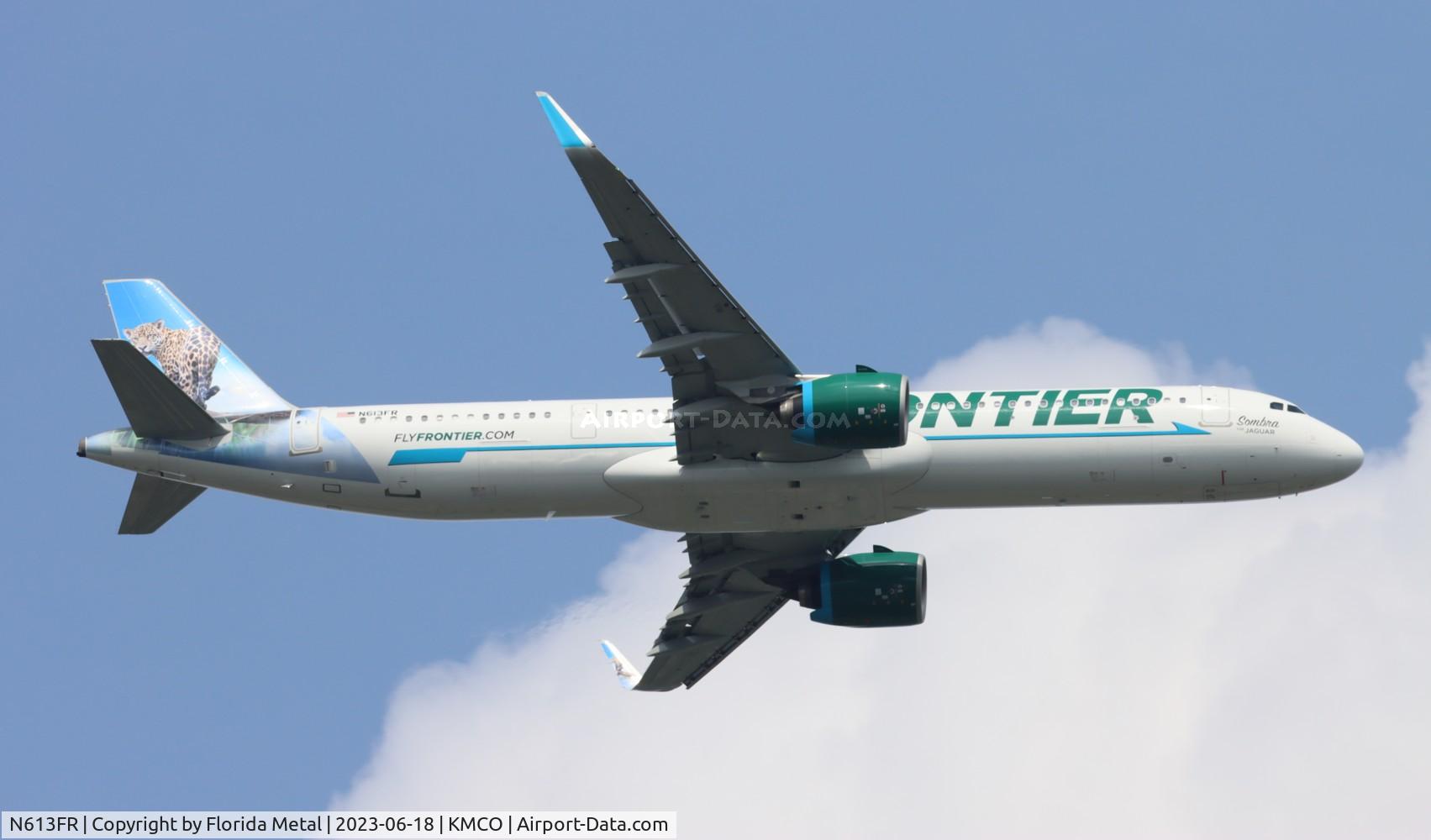 N613FR, 2023 Airbus A321-271NX C/N 11247, FFT A321N Sombra zx IND-MCO