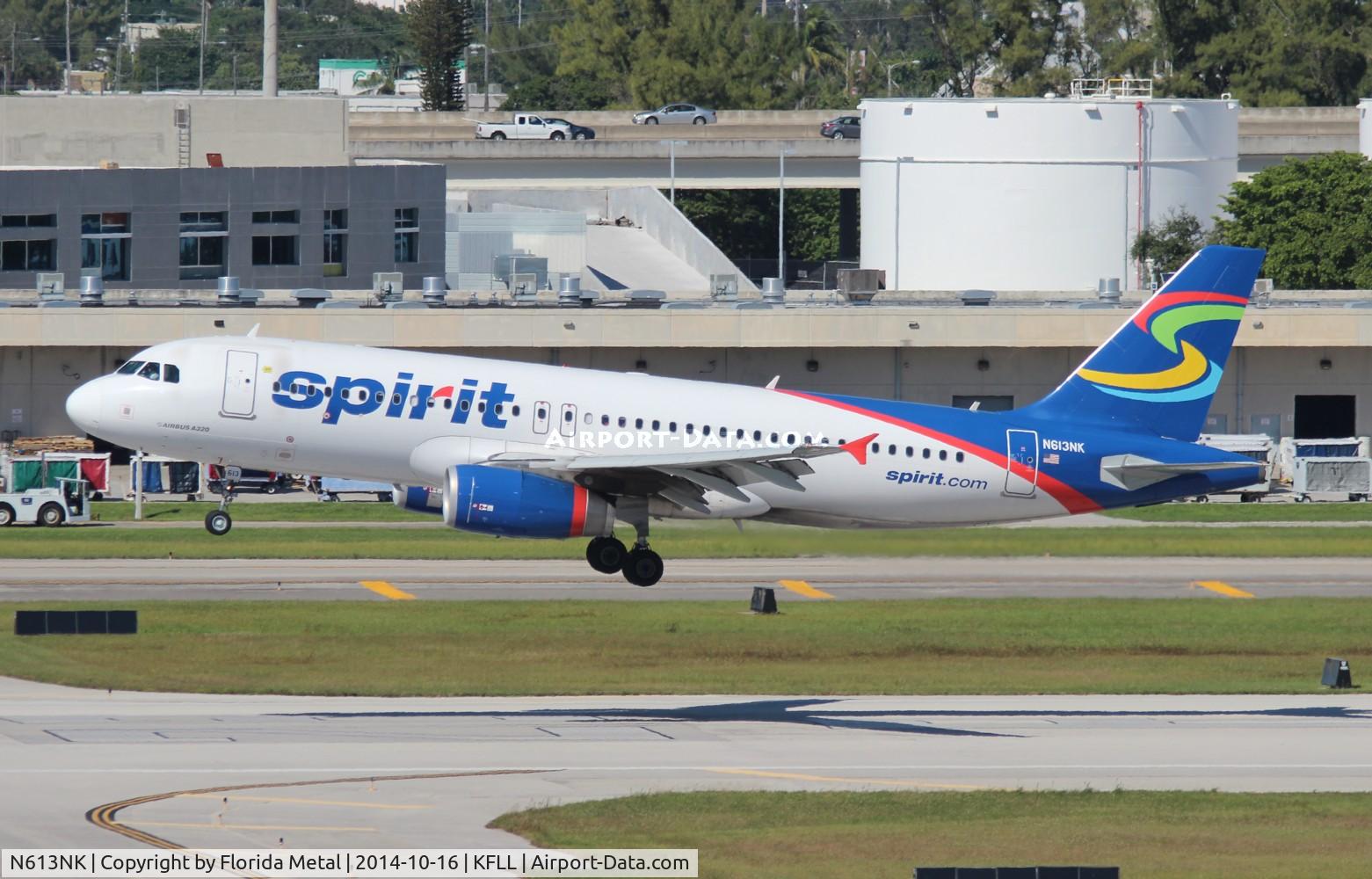 N613NK, 2012 Airbus A320-232 C/N 5042, NKS A320 blue/white zx