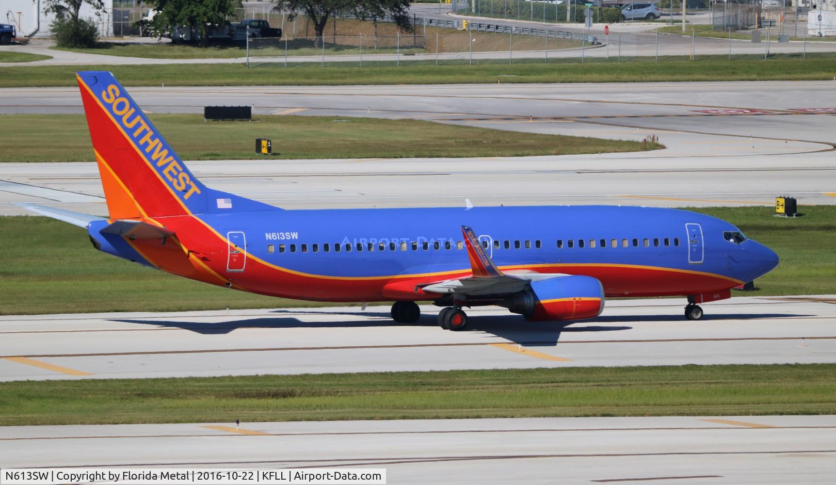 N613SW, 1995 Boeing 737-3H4 C/N 27931, SWA 733 oc zx