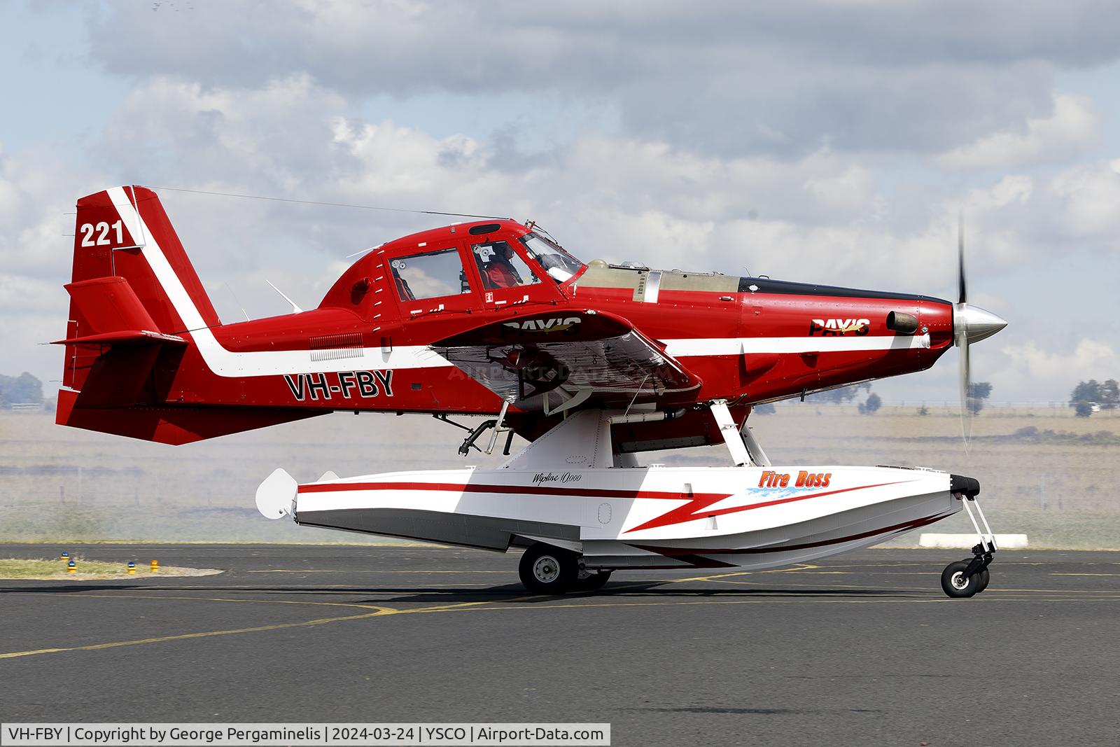 VH-FBY, AIR TRACTOR INC AT-802 C/N 802-0812, Warbirds Over Scone 2024.