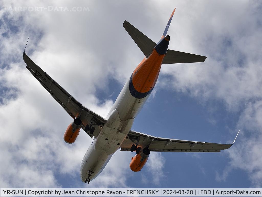 YR-SUN, 2014 Airbus A320-232 C/N 6278, HYS227 from OTP Bucharest