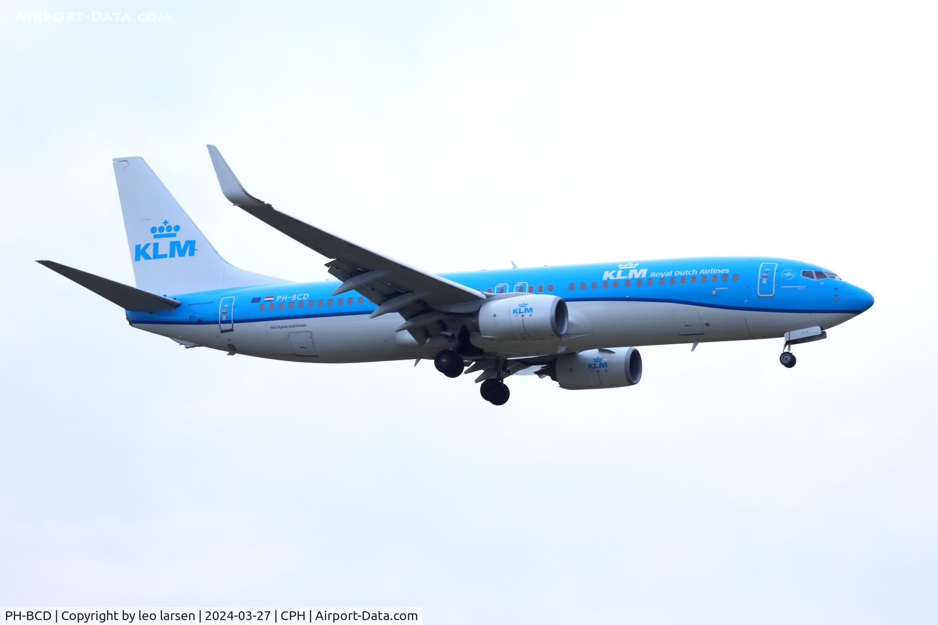 PH-BCD, 2013 Boeing 737-8K2 C/N 42149, Copenhagen 27.3.2024
