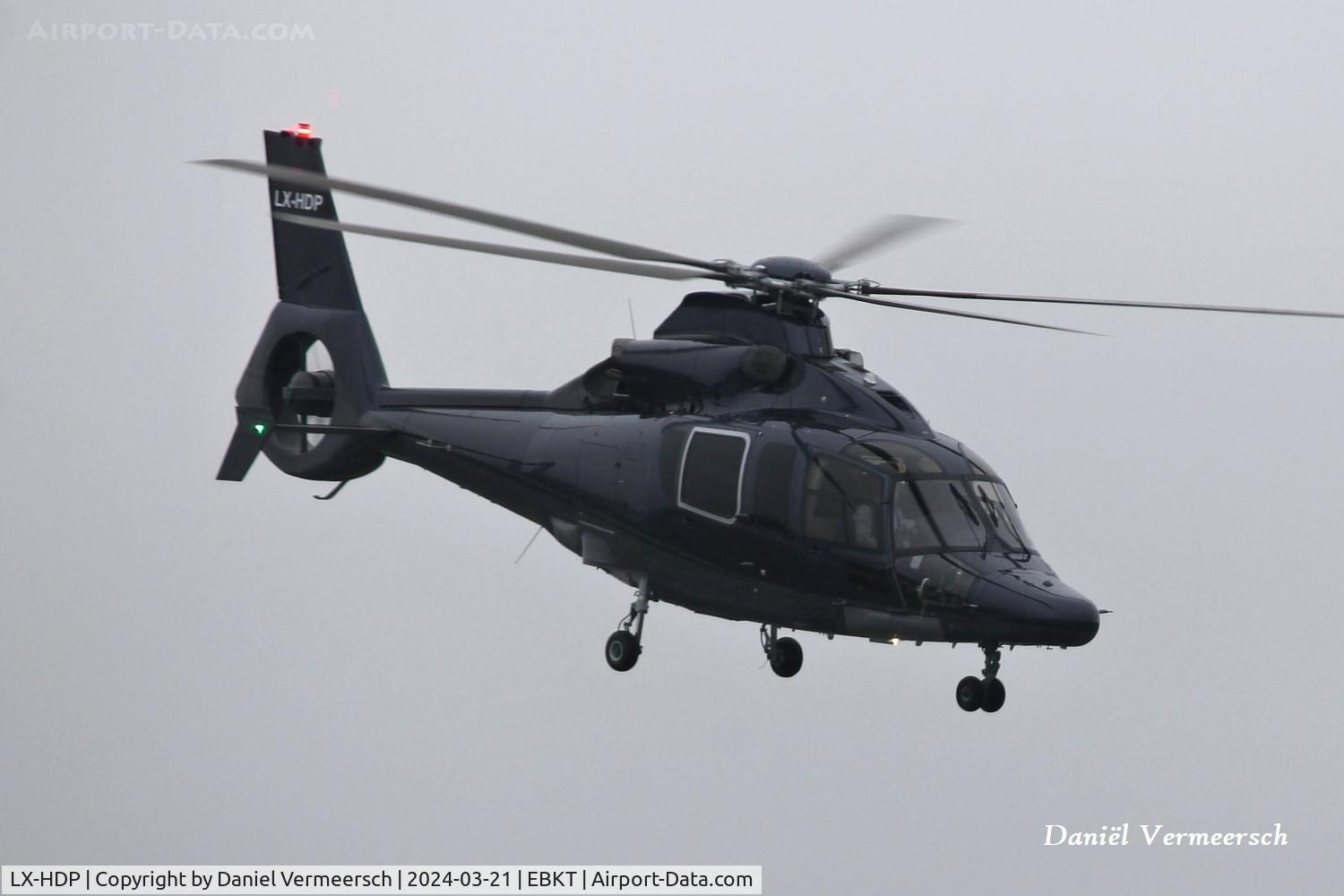LX-HDP, 2016 Airbus Helicopters EC-155B-1 C/N 7020, At Kortrijk Airport.
