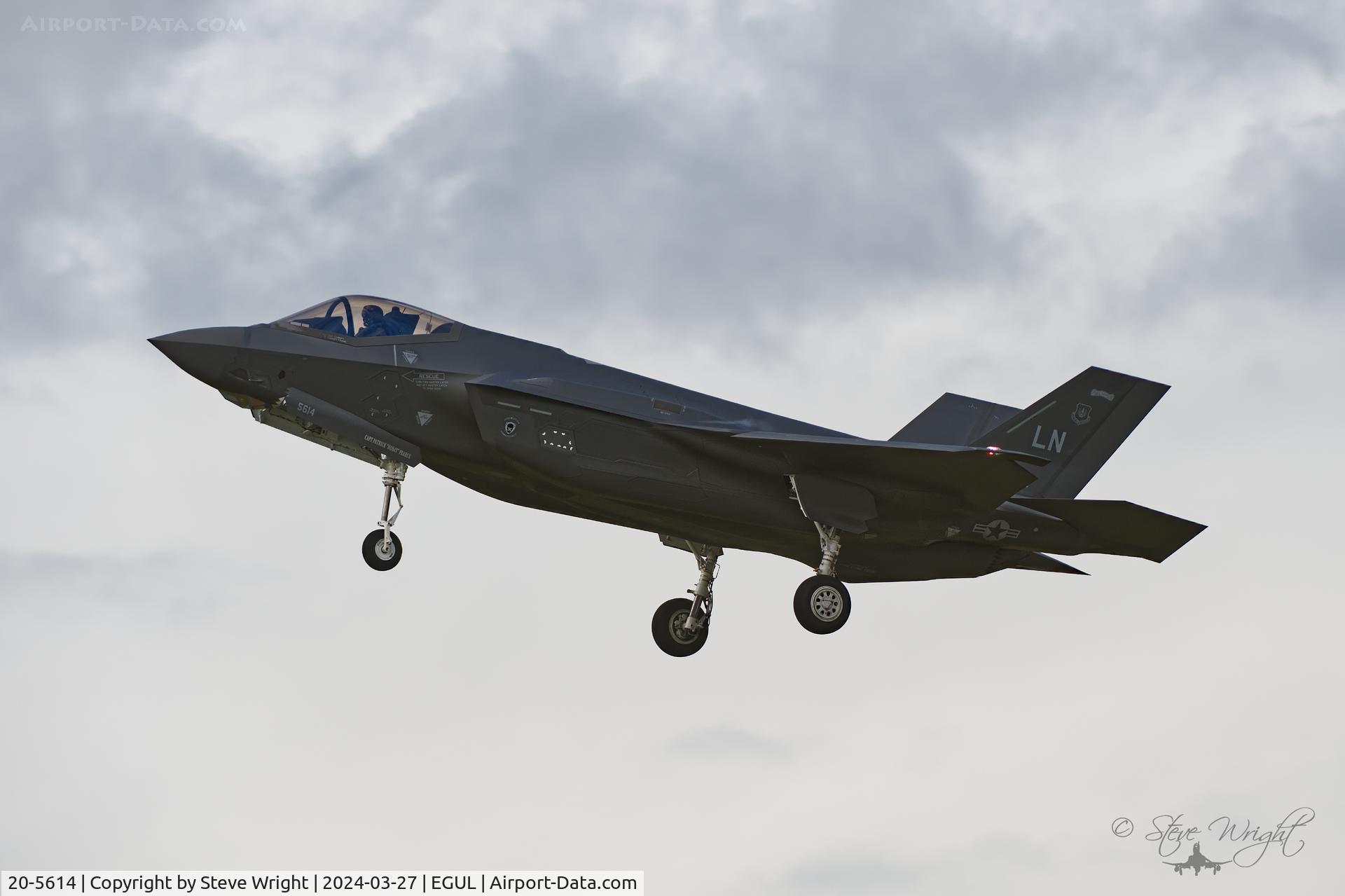 20-5614, Lockheed Martin F-35A Lightning II C/N AF-374, RAF Lakenheath, Suffolk. UK