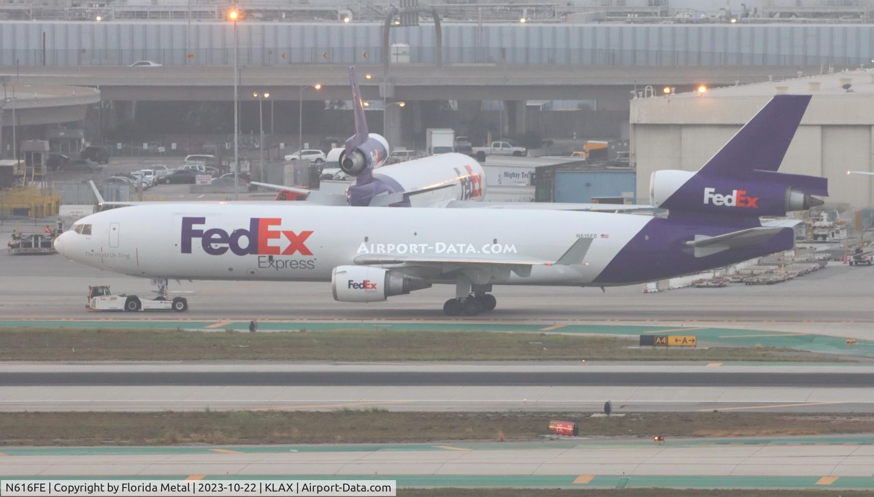 N616FE, 1995 McDonnell Douglas MD-11F C/N 48747, FDX MD-11F zx MEM-LAX