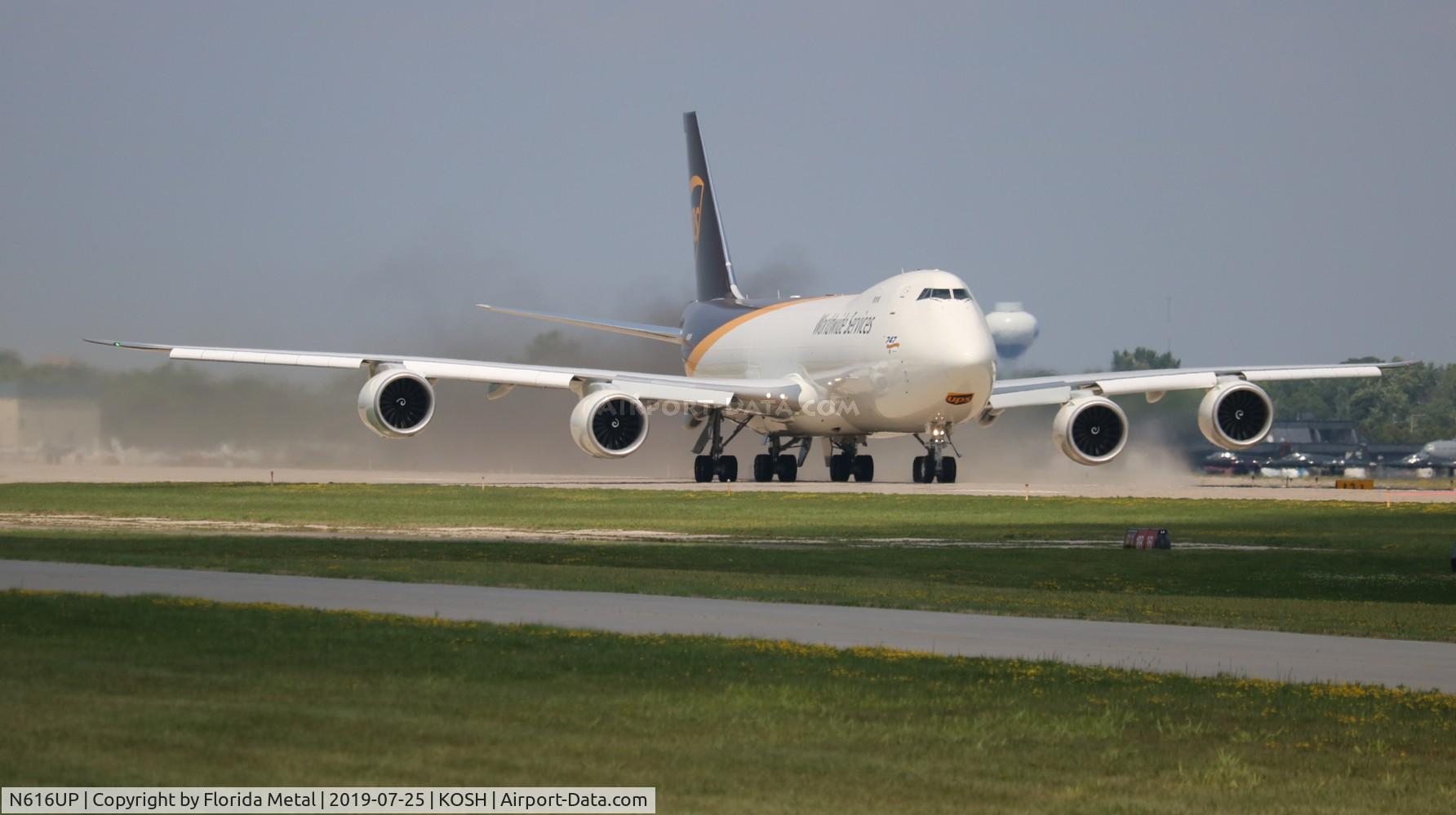 N616UP, 2019 Boeing 747-8F C/N 64262, UPS 747-8F zx OSH-SDF