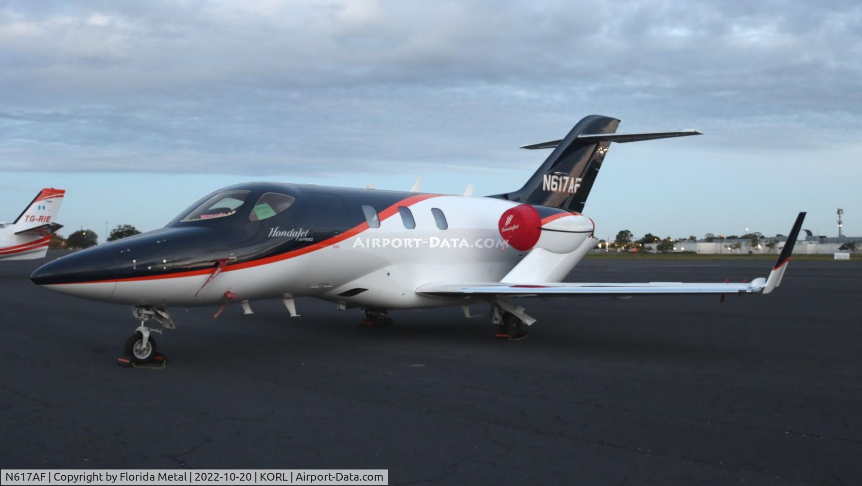 N617AF, 2018 Honda HA-420 HondaJet C/N 42000122, HA-420 zx