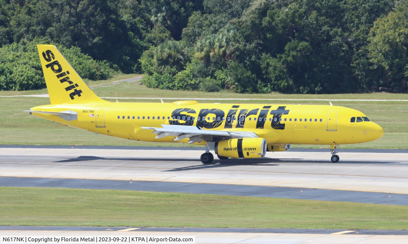N617NK, 2012 Airbus A320-232 C/N 5387, NKS A320 yellow zx MSY-TPA