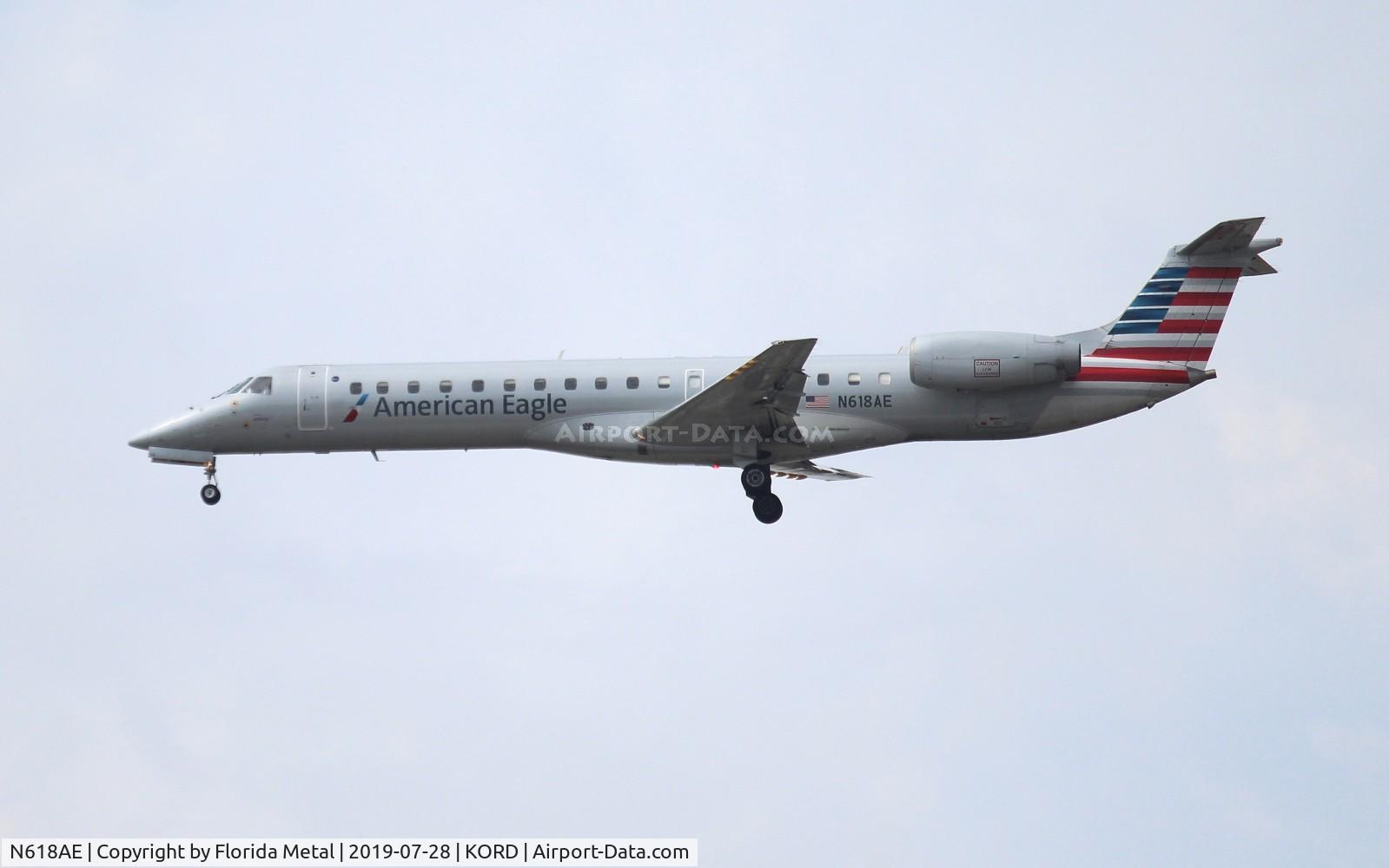 N618AE, 1998 Embraer ERJ-145LR (EMB-145LR) C/N 145097, ENY/AE E145 zx FWA-ORD