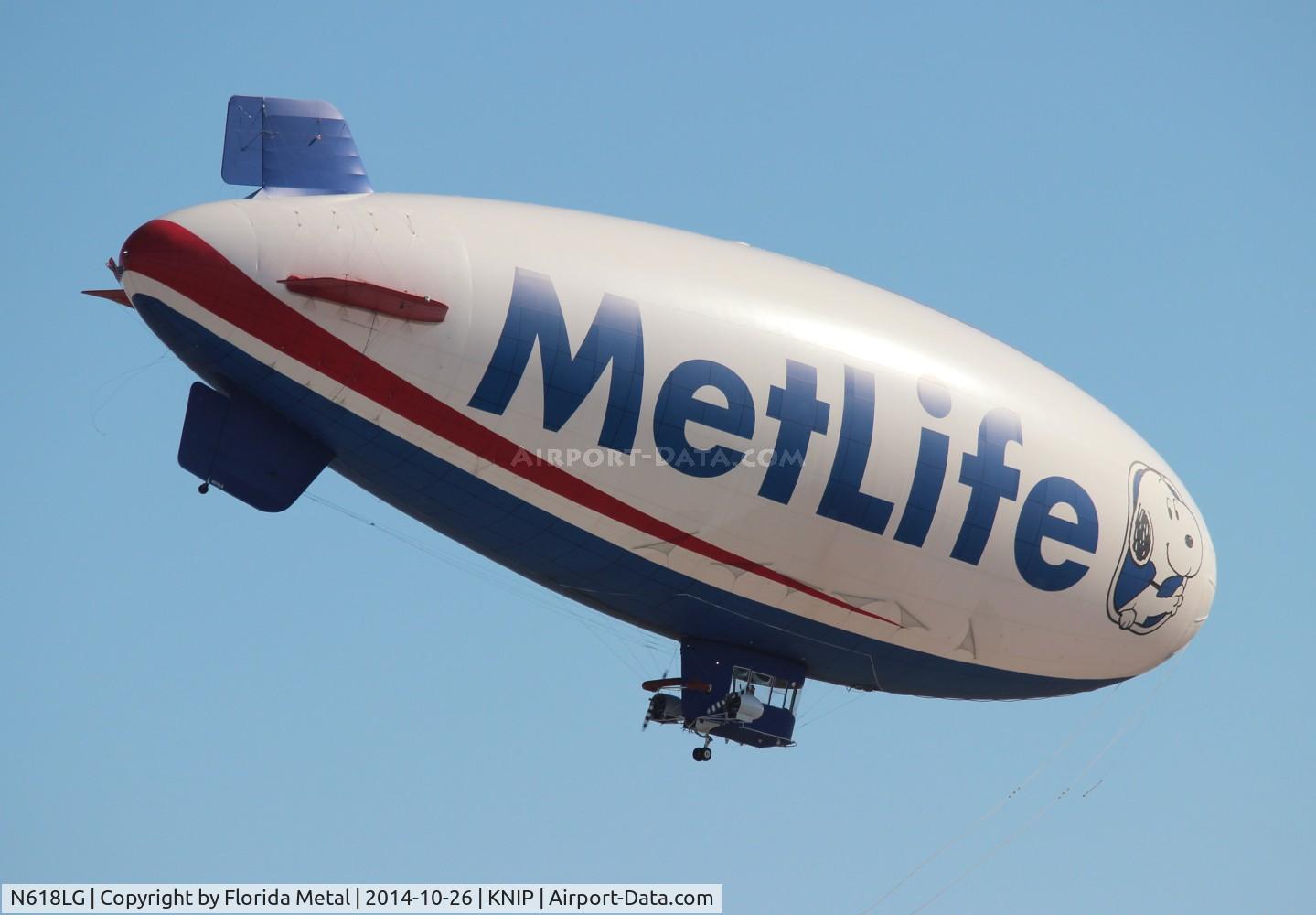 N618LG, 2000 American Blimp Corp A-60+ C/N 018, Met Life Blimp zx