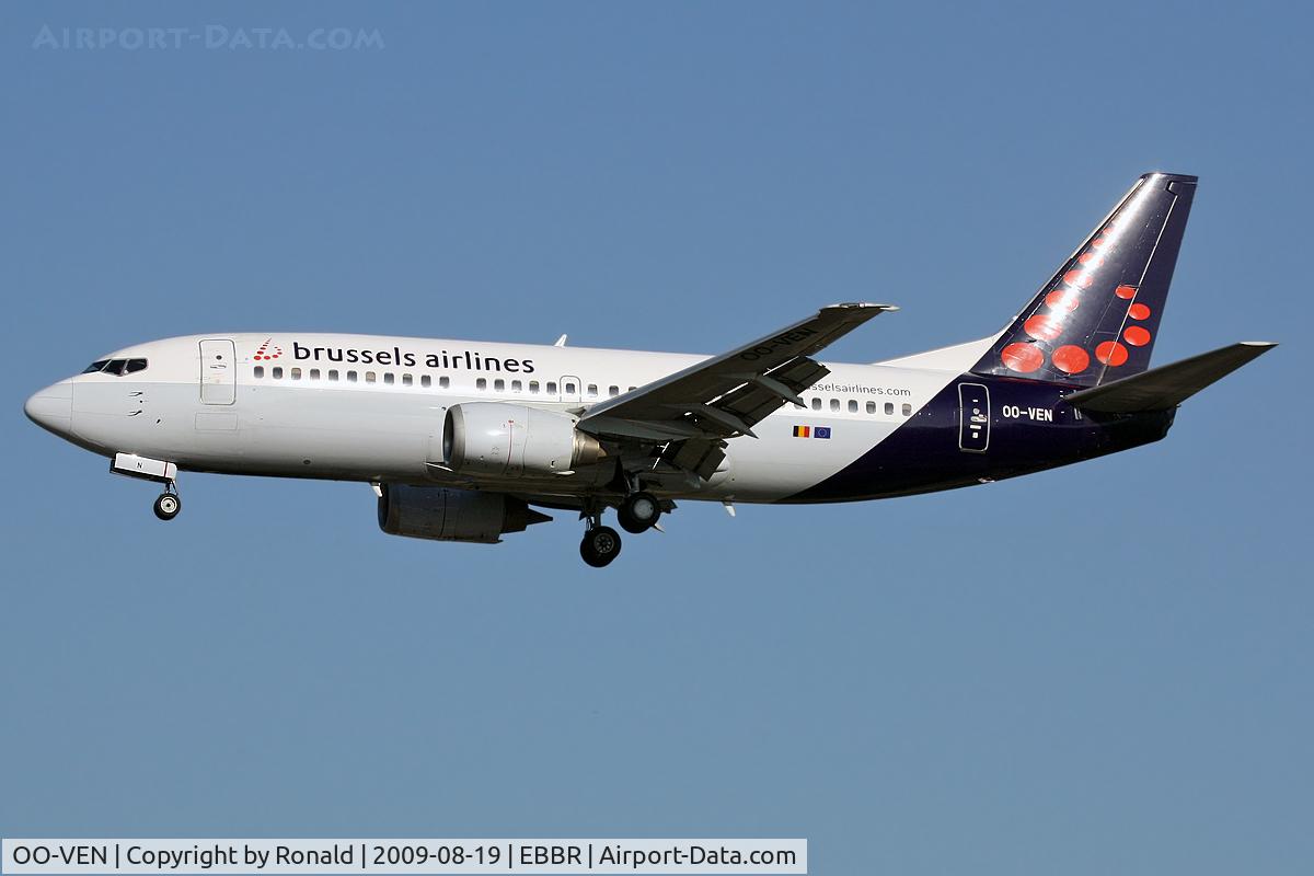 OO-VEN, 1998 Boeing 737-36N C/N 28586, at ebbr