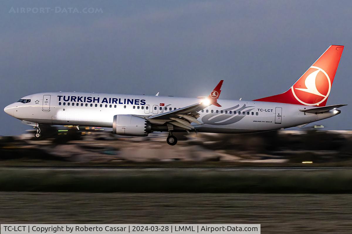 TC-LCT, 2019 Boeing 737-8 MAX C/N 60061, Runway 31