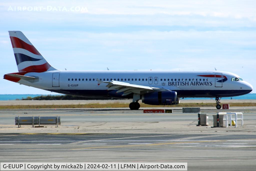 G-EUUP, 2003 Airbus A320-232 C/N 2038, Taxiing