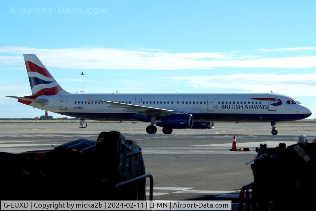 G-EUXD, 2004 Airbus A321-231 C/N 2320, Taxiing
