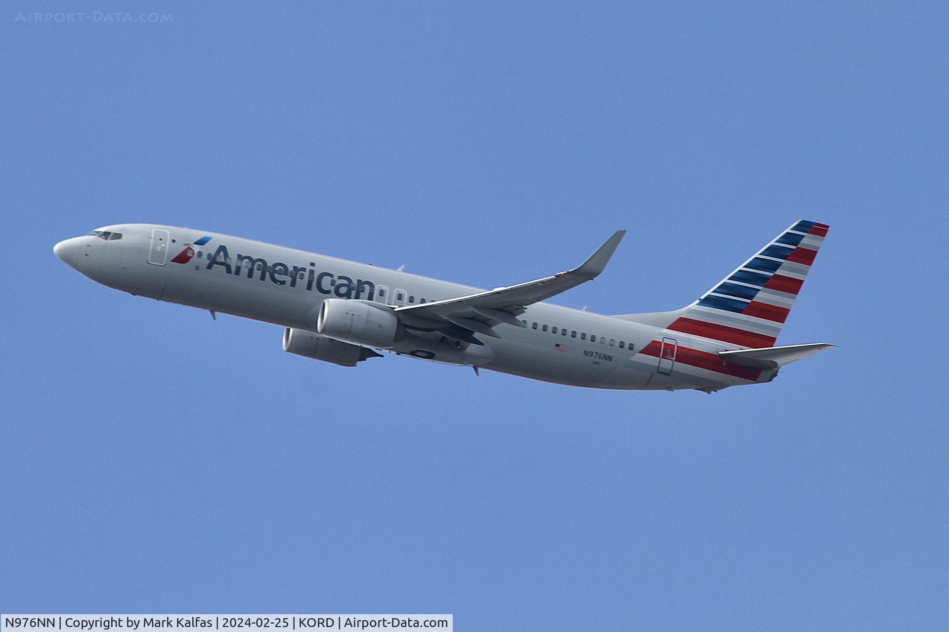 N976NN, 2015 Boeing 737-832 C/N 33243, B738 American Airlines Boeing 737-823 N976NN AAL2839  ORD-DFW