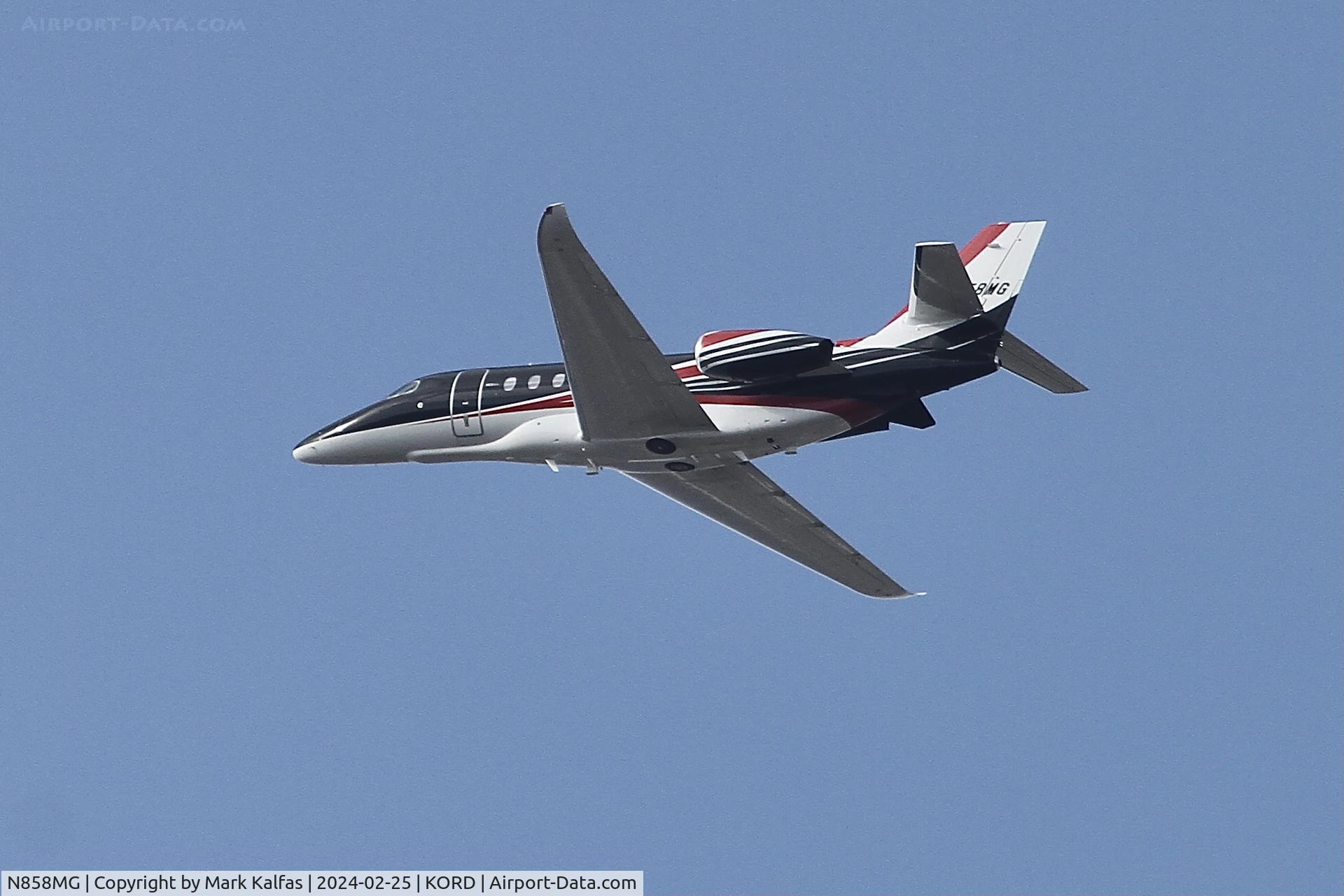 N858MG, 2014 Cessna 680A Citation Latitude C/N 680A0002, 680A MGI AIR INC  CESSNA 680A CITATION LATITUDE N858MG ORD-DBQ