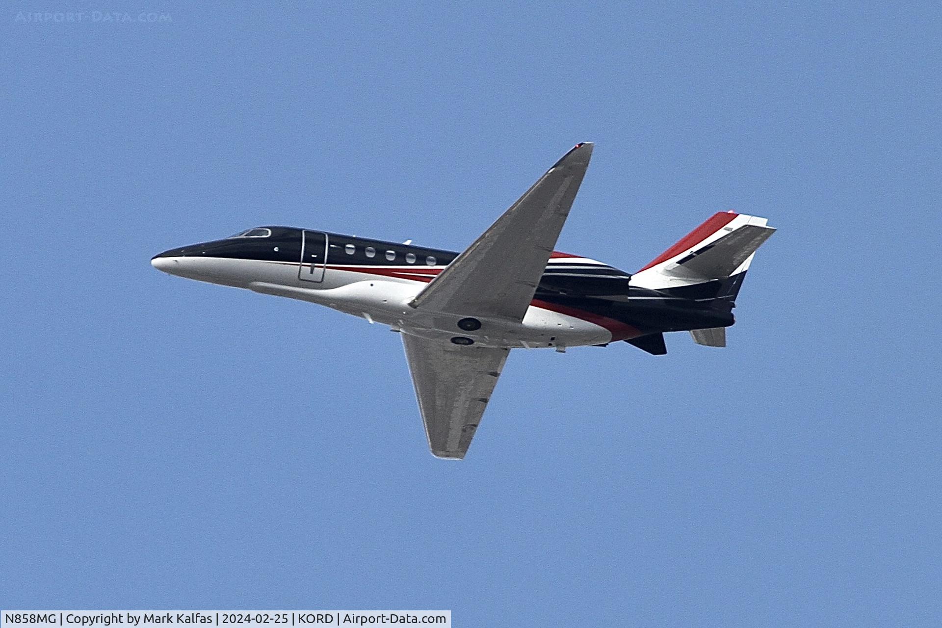 N858MG, 2014 Cessna 680A Citation Latitude C/N 680A0002, 680A MGI AIR INC  CESSNA 680A CITATION LATITUDE N858MG ORD-DBQ
