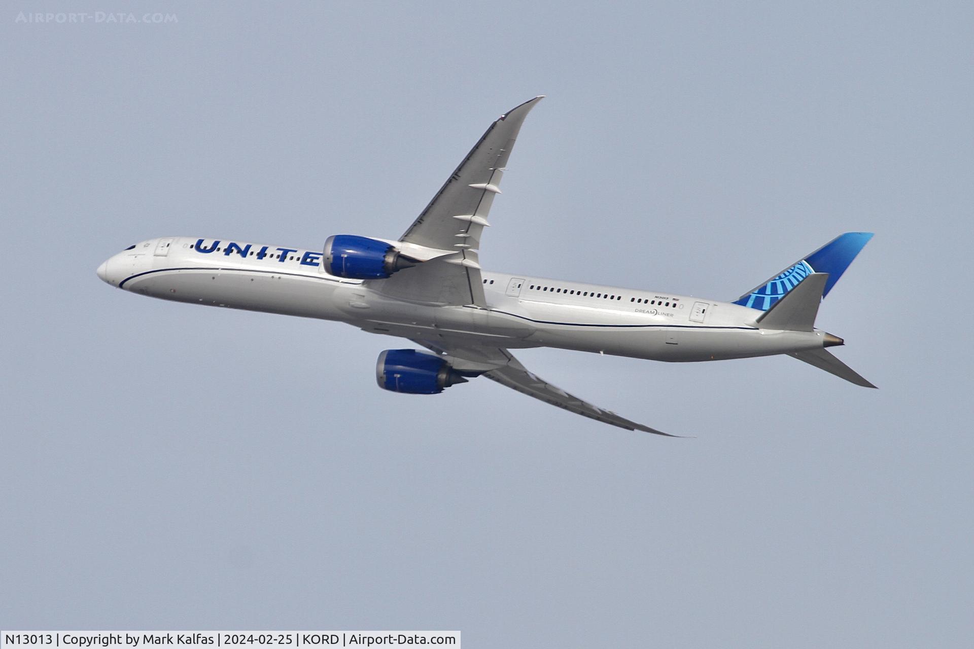 N13013, 2020 Boeing 787-10 Dreamliner C/N 40931, B78X United Airlines BOEING 787-10 Dreamliner N13013 UAL944 KORD-EDDF