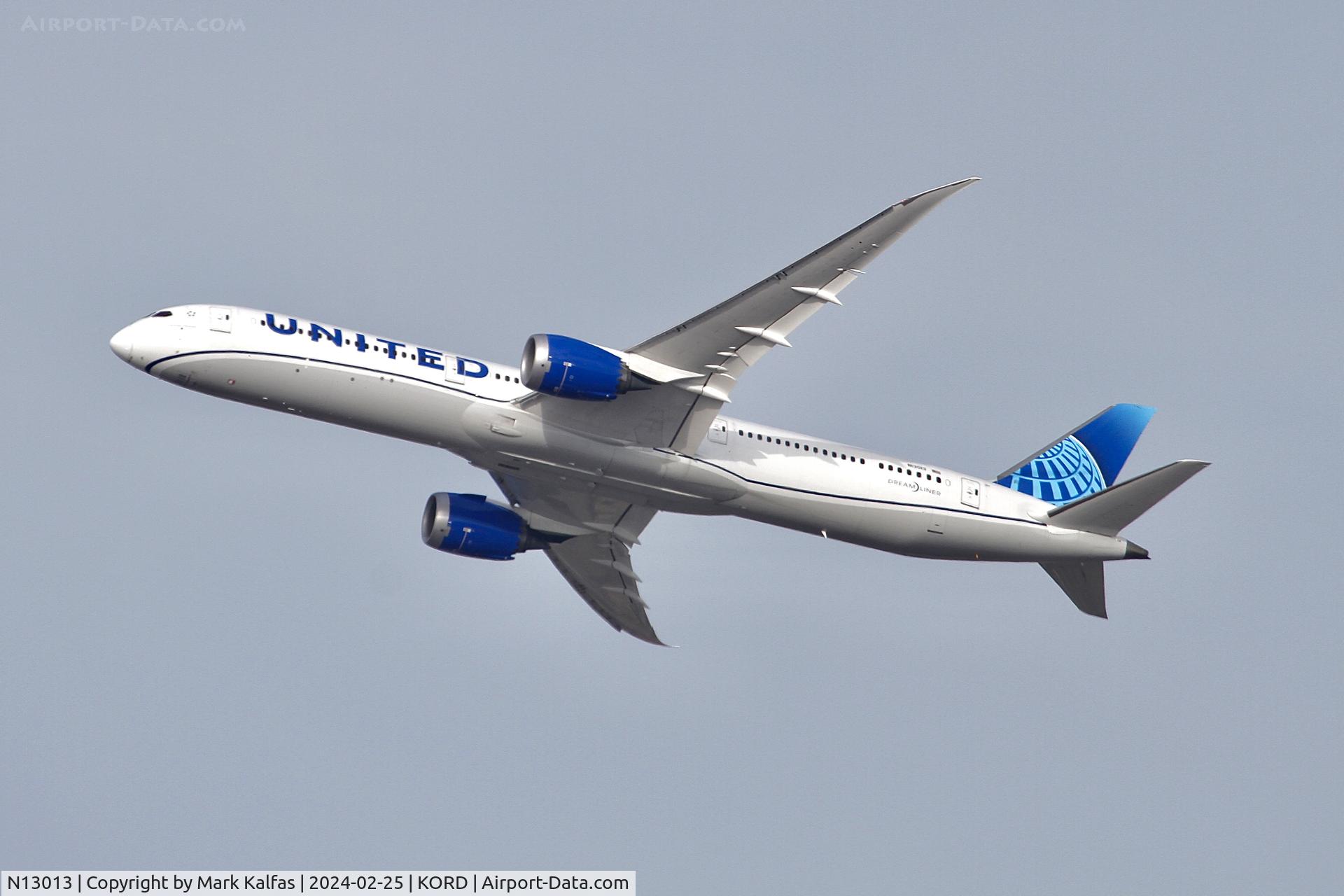 N13013, 2020 Boeing 787-10 Dreamliner C/N 40931, B78X United Airlines BOEING 787-10 Dreamliner N13013 UAL944 KORD-EDDF