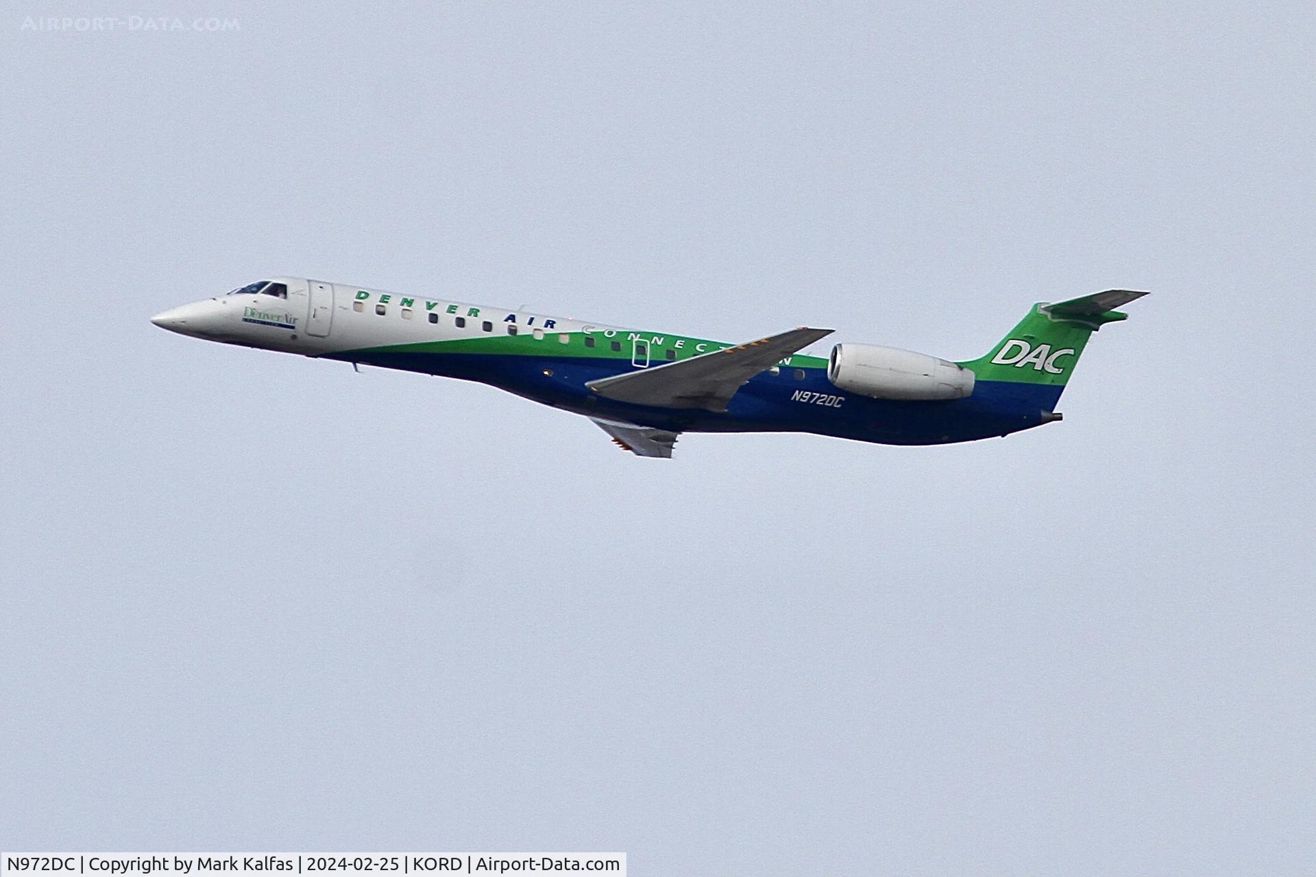 N972DC, 2004 Embraer ERJ-145LR (EMB-145LR) C/N 14500812, E145 KEY LIME AIR ERJ-145LR N972DC LYM3915 ORD-ATY