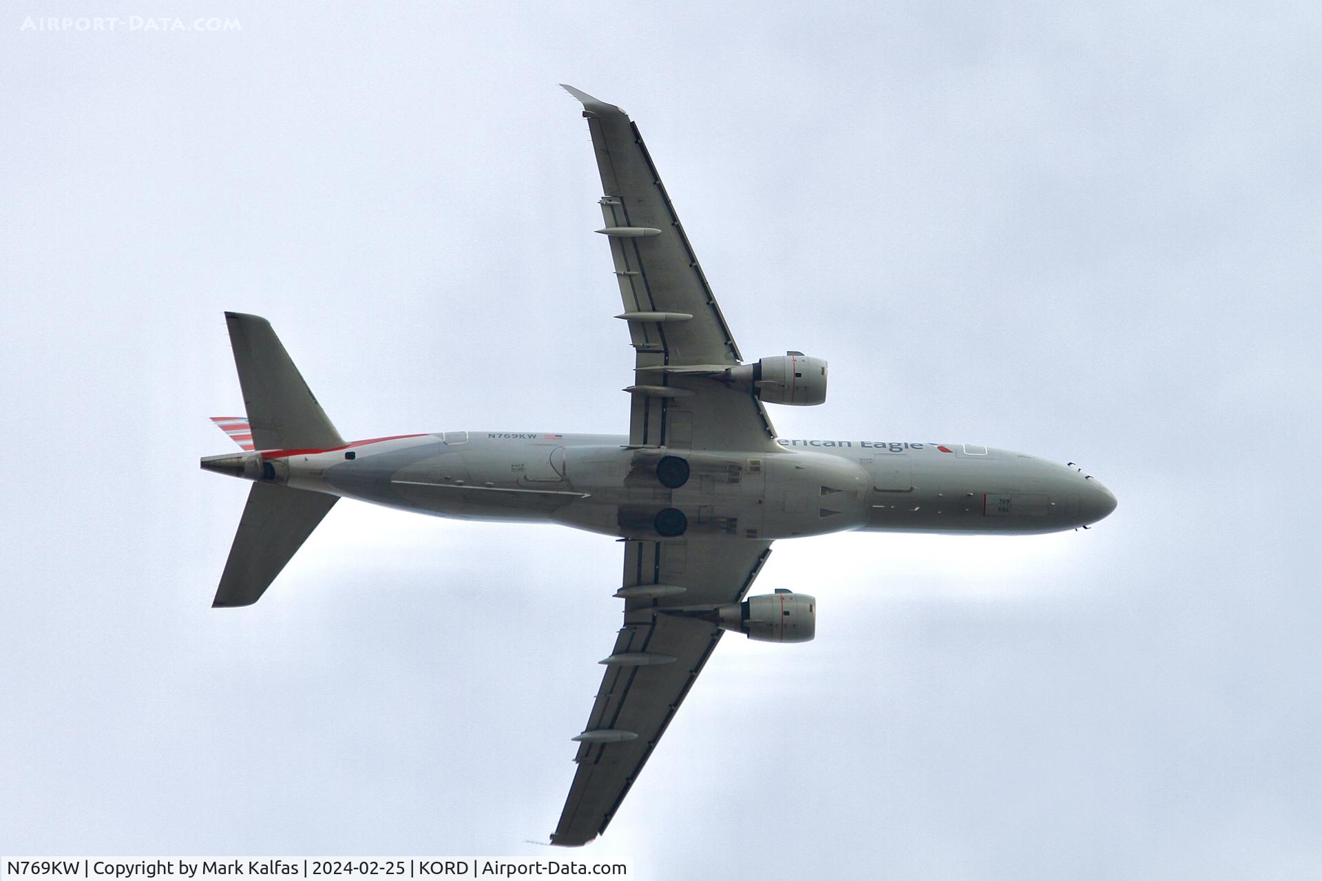 N769KW, 2004 Embraer 170ST (ERJ-170-100ST) C/N 17000024, E170 Envoy/ American Eagle EMBRAER ERJ 170-100 LR N769KW ENY3769 ORD-ATL
