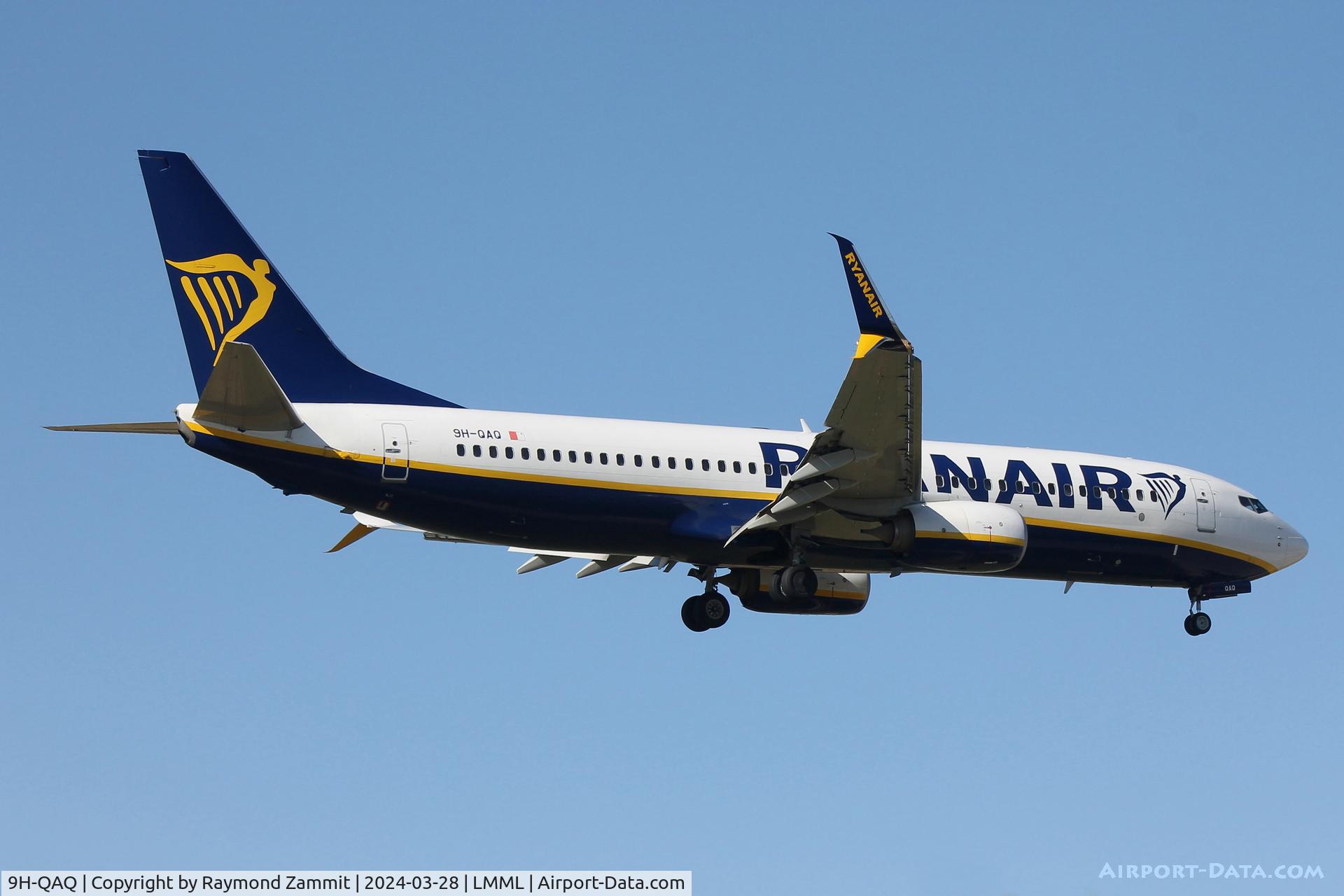 9H-QAQ, 2018 Boeing 737-800 C/N 44822, B737-800 9H-QAQ Malta Air