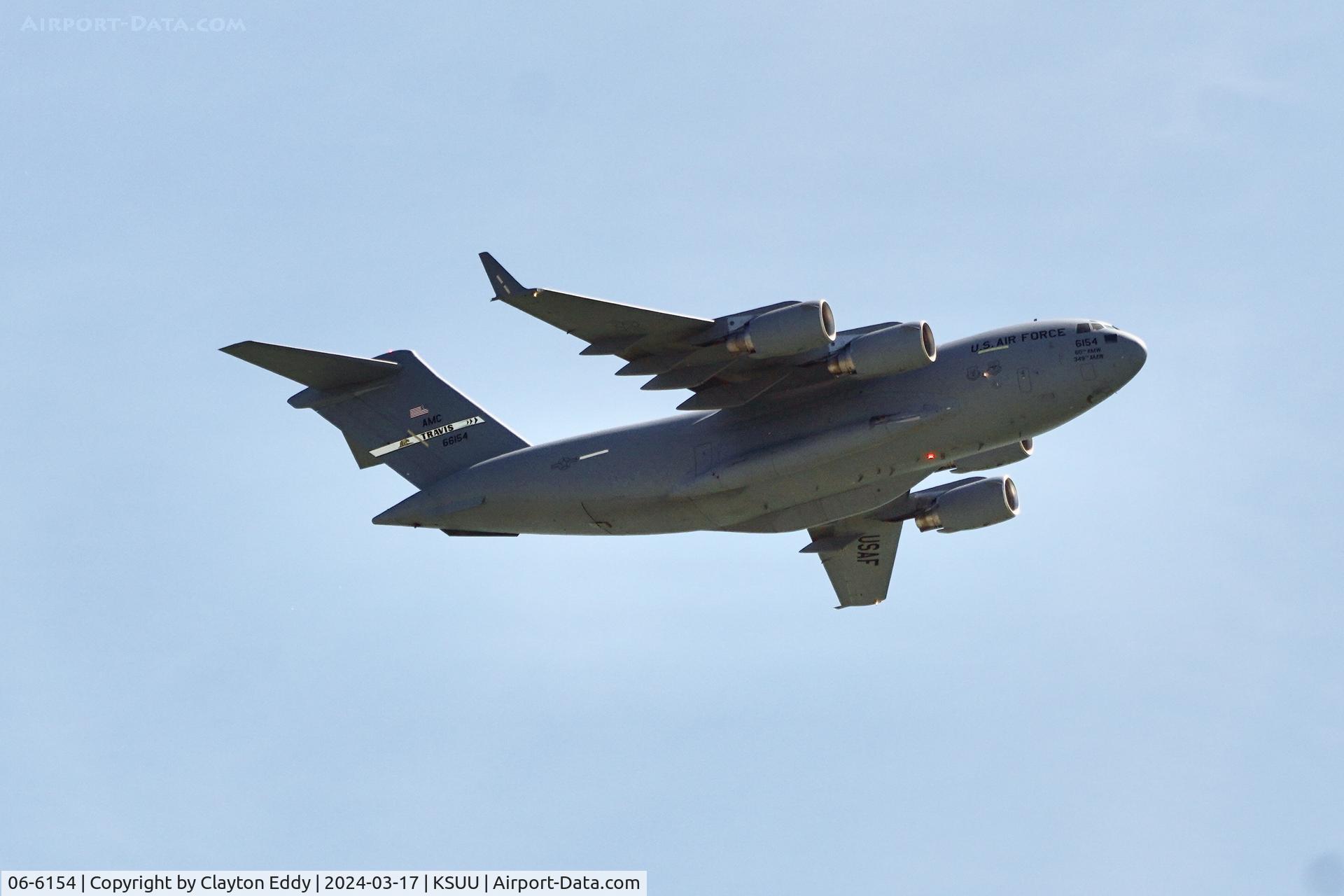 06-6154, 2006 Boeing C-17A Globemaster III C/N P-154, Travis AFB airshow 2024.