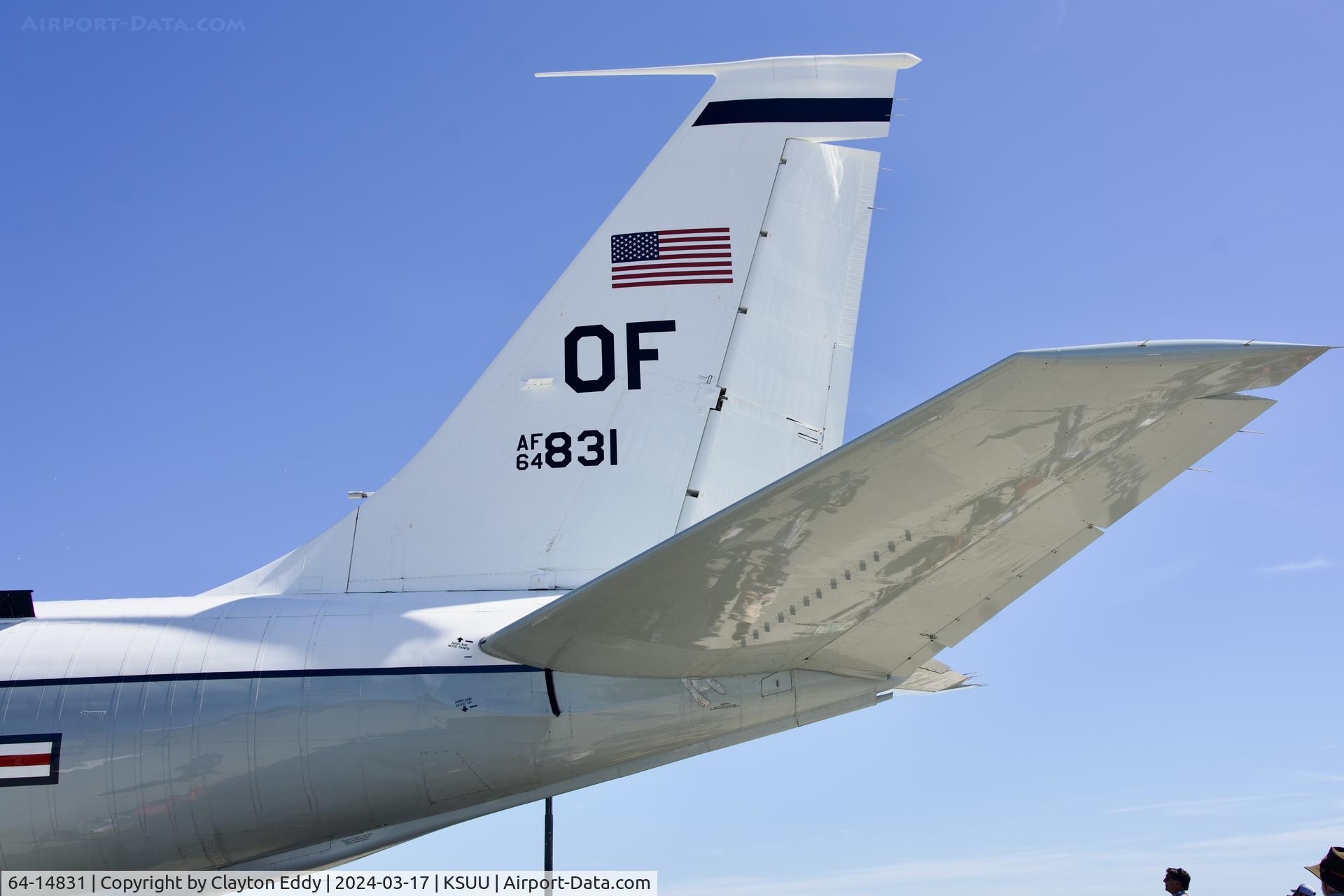 64-14831, 1964 Boeing KC-135R Stratotanker C/N 18771, Travis AFB airshow 2024.