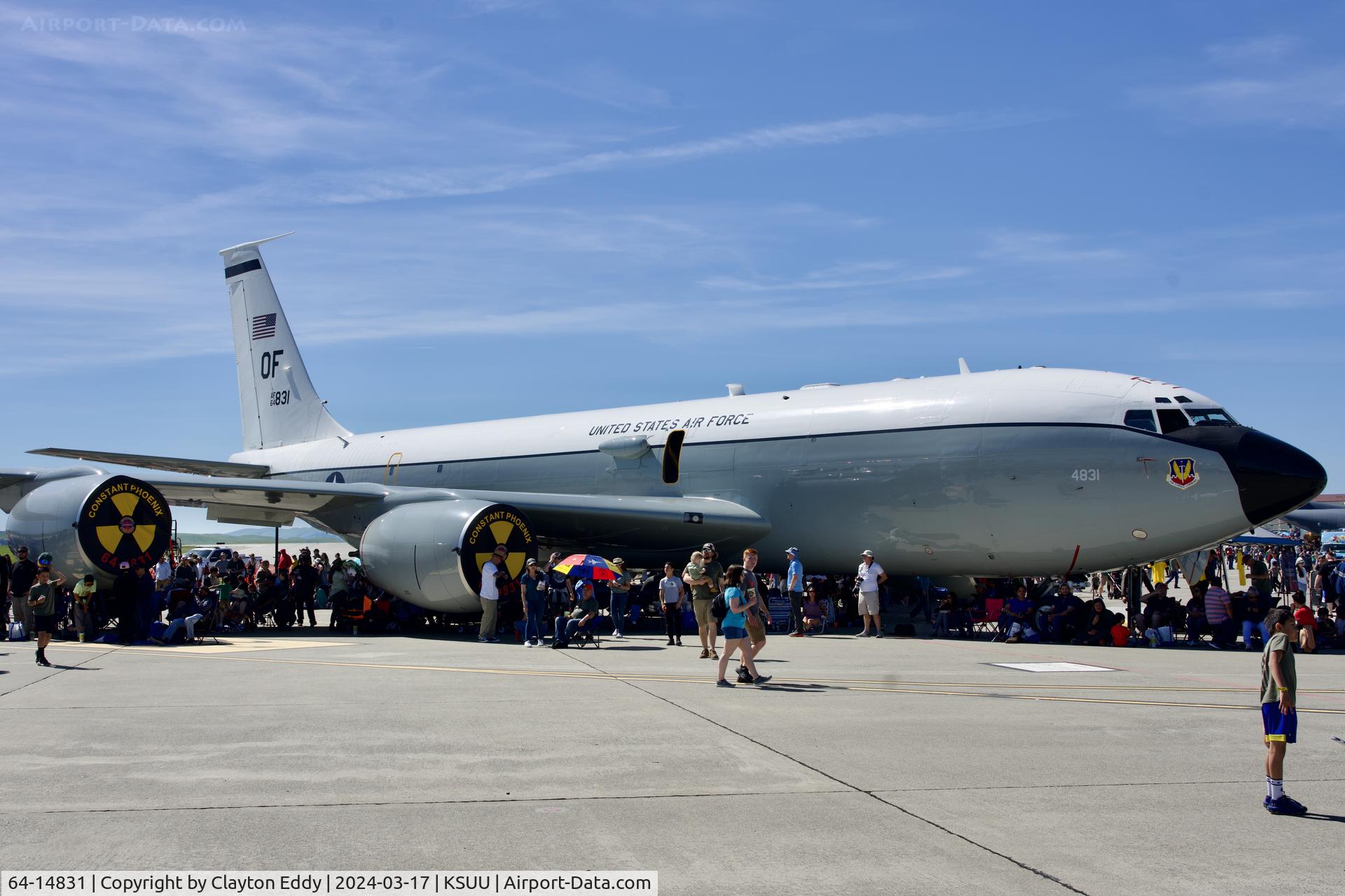 64-14831, 1964 Boeing KC-135R Stratotanker C/N 18771, Travis AFB airshow 2024.